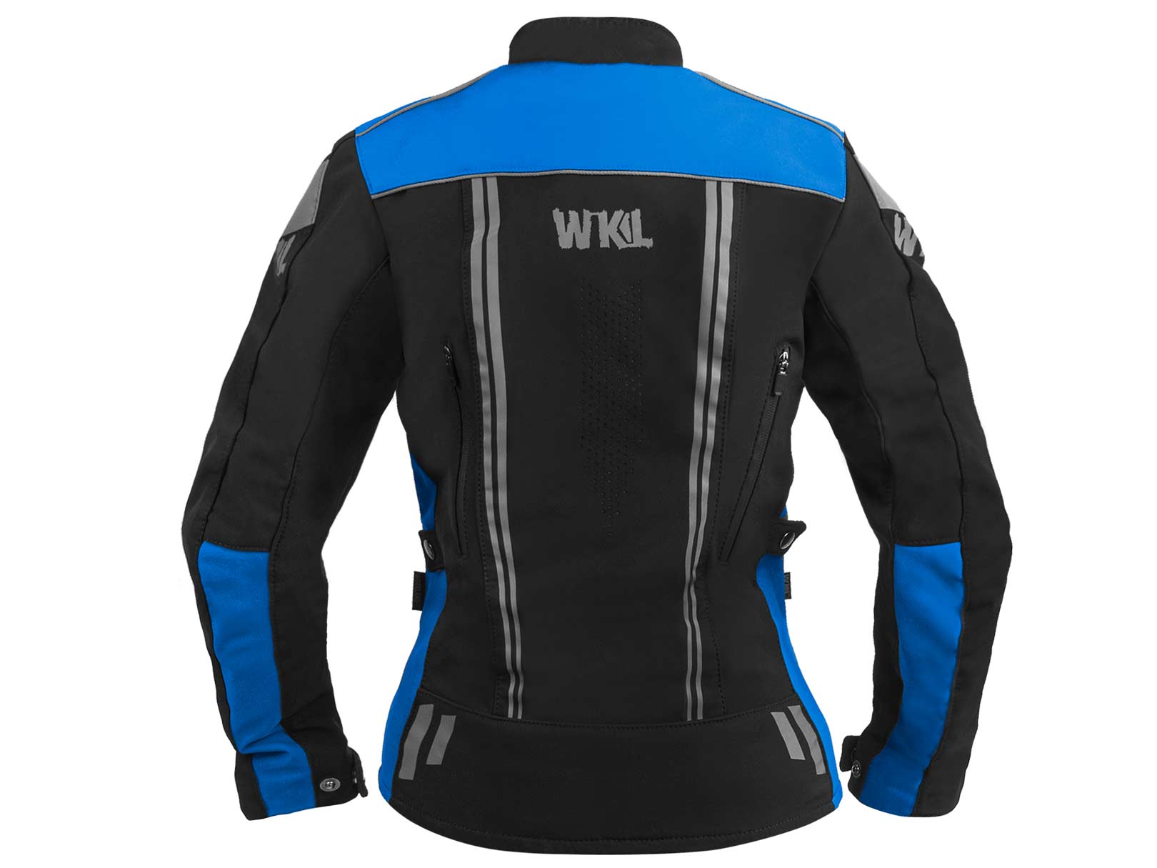 Chamarra moto mujer impermeable protecciones biker WKL 85 NA — imagen 12