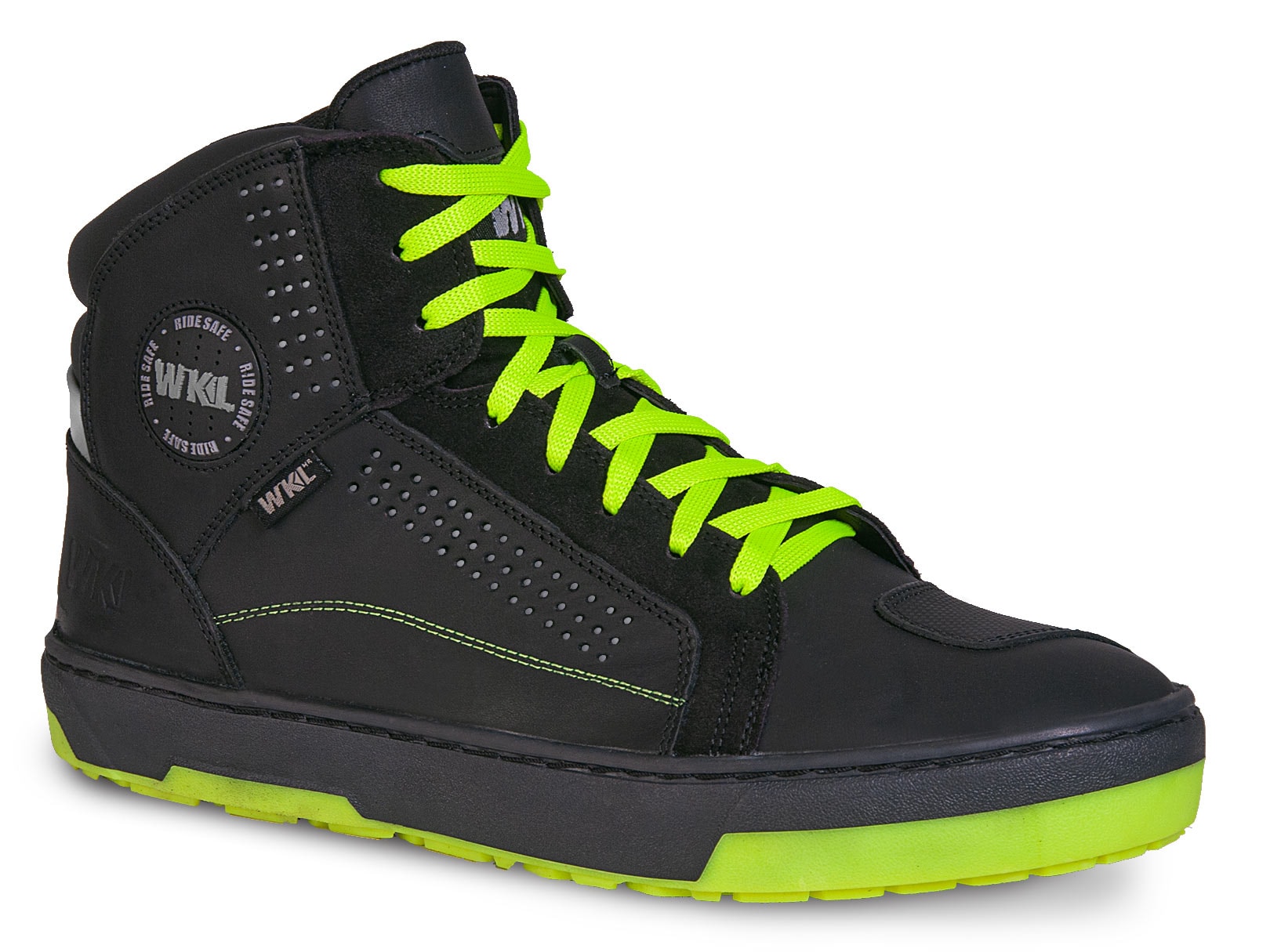 Tenis Motociclista Hombre Botin Moto Biker Wkl 80202 NV — imagen 10