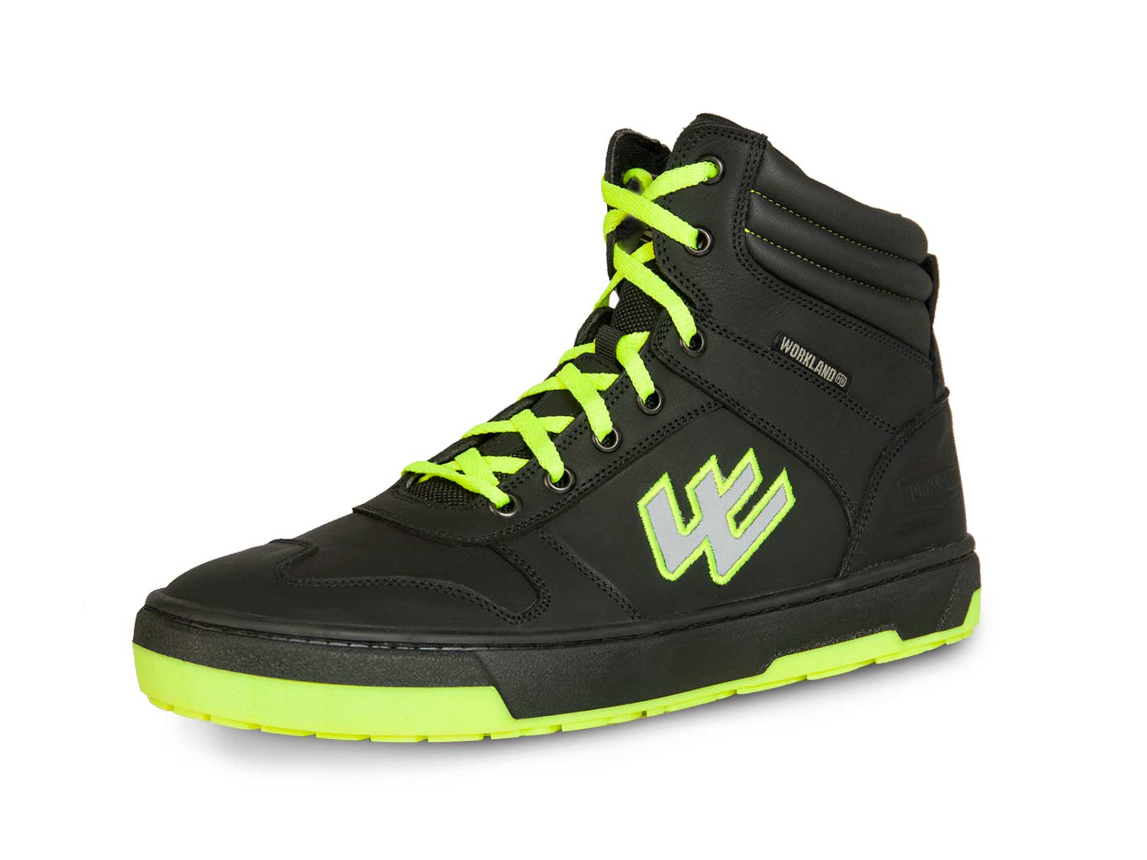Tenis Bota Motociclista Hombre Moto Wkl 80203 Negro Verde — imagen 9