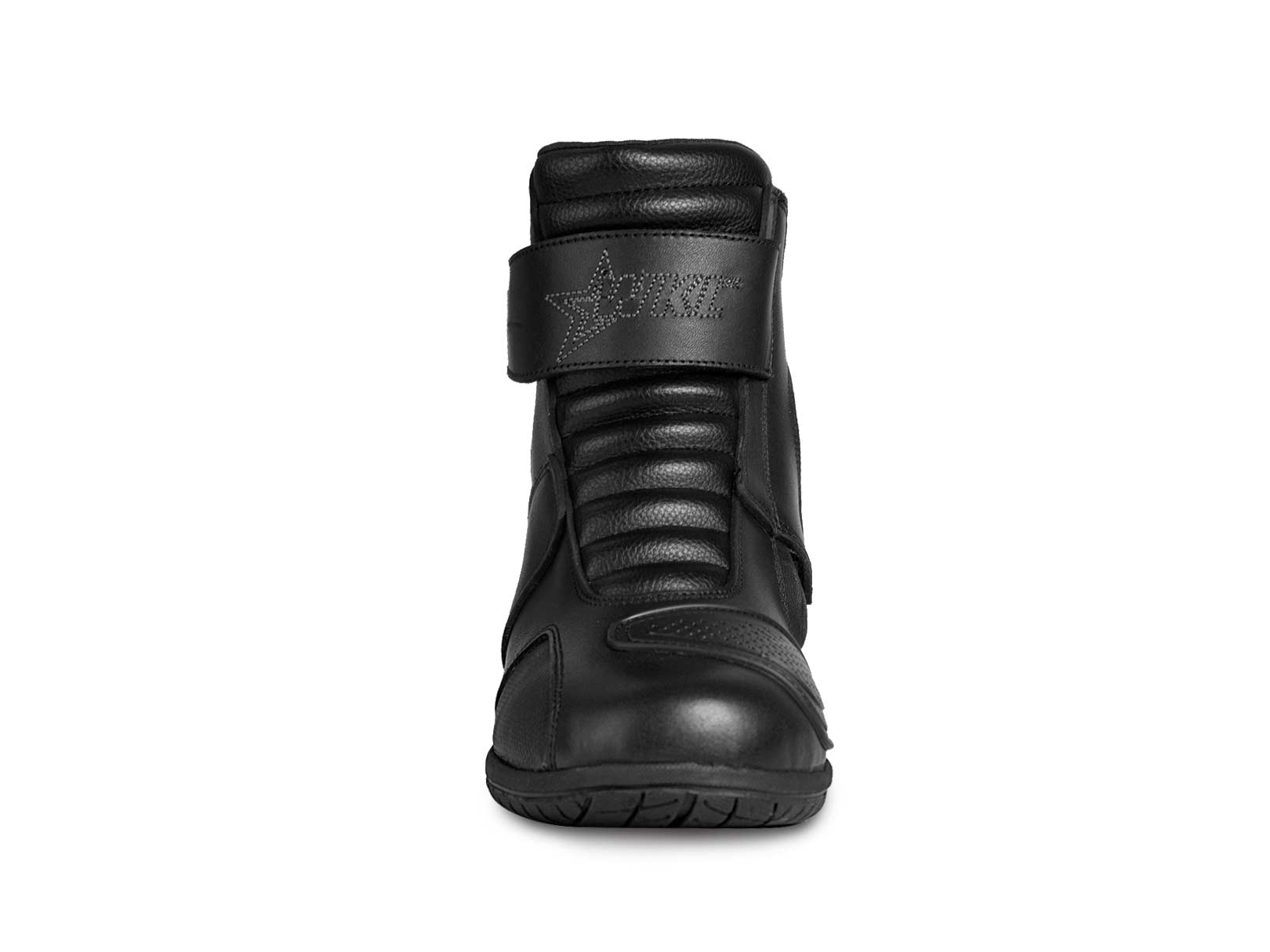 Bota mujer motociclista biker botin moto WKL 80008 Negro — imagen 12