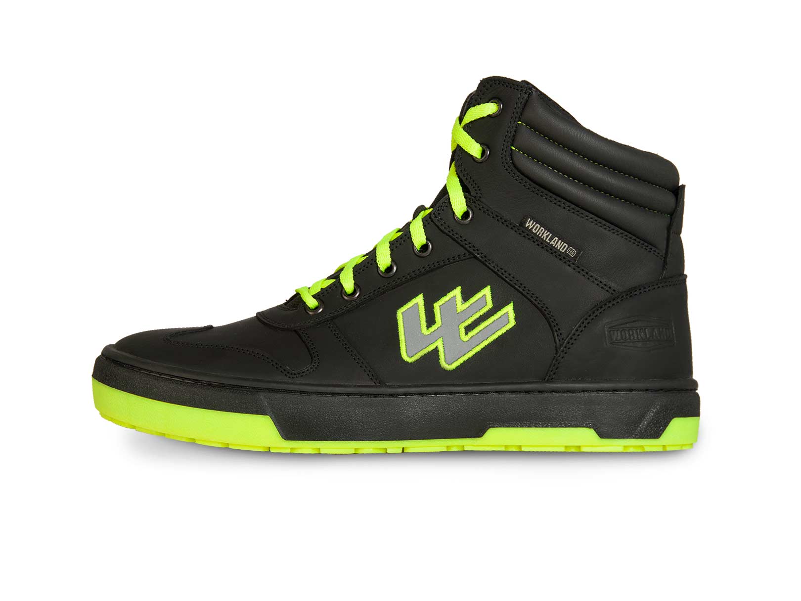 Tenis Bota Motociclista Hombre Moto Wkl 80203 Negro Verde — imagen 12