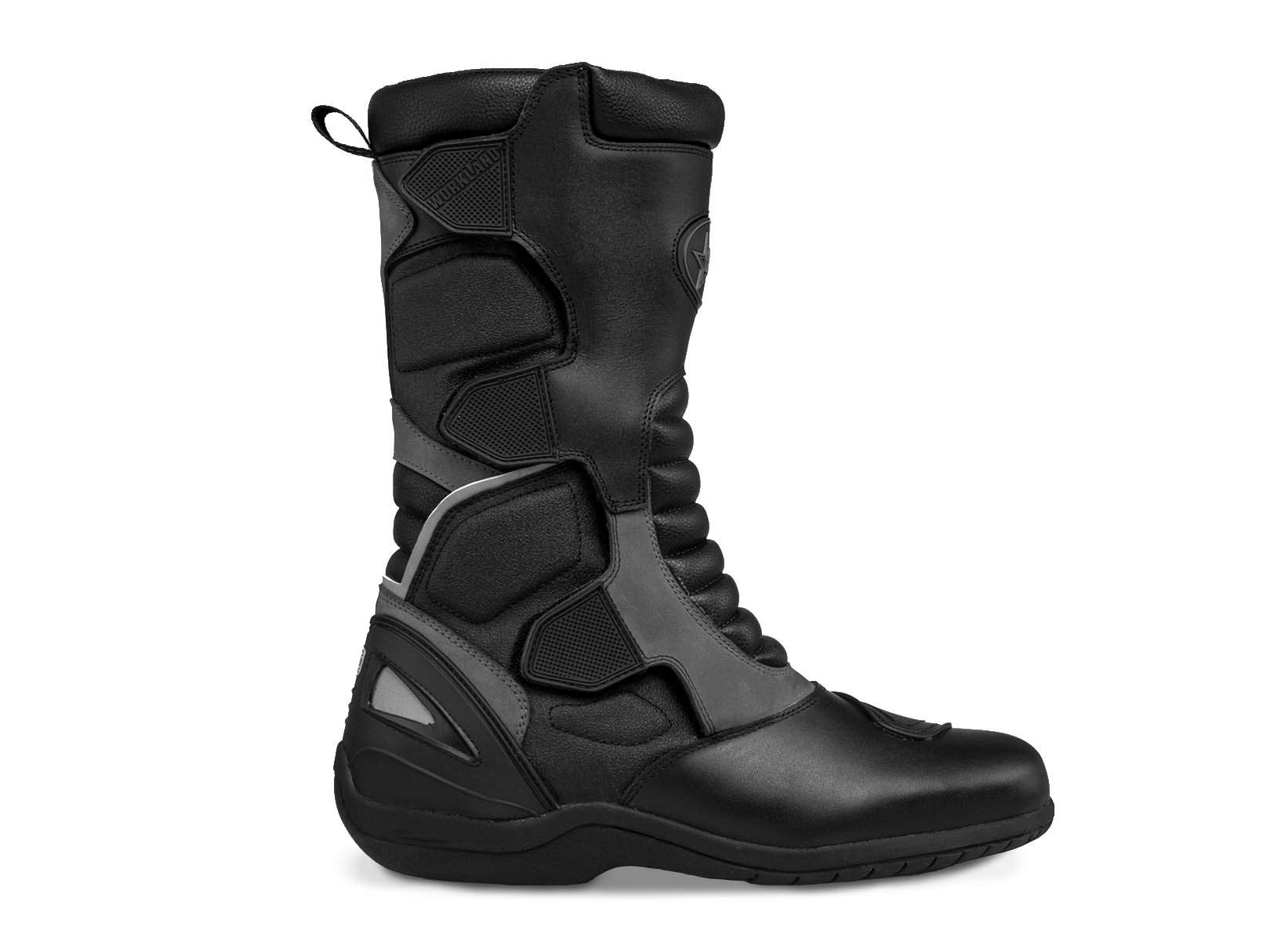 Botas Biker Hombre Doble proposito Moto Workland 009 Gris — imagen 8