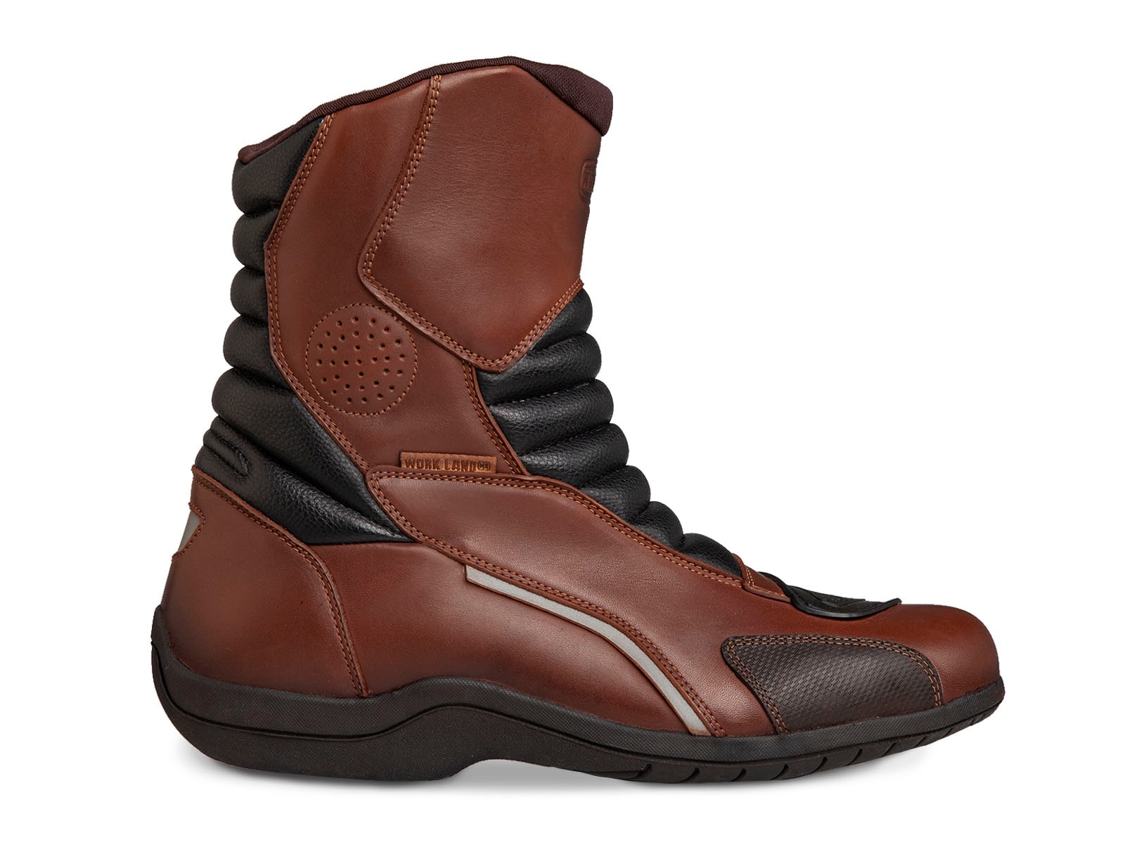 Botas hombre Biker Moto Workland touring Sport 006 cognac — imagen 7