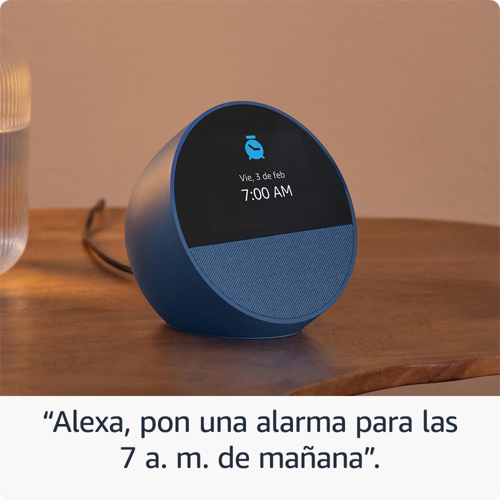 Bocina Alámbrica Amazon Echo Spot (Con Alexa) — imagen 2