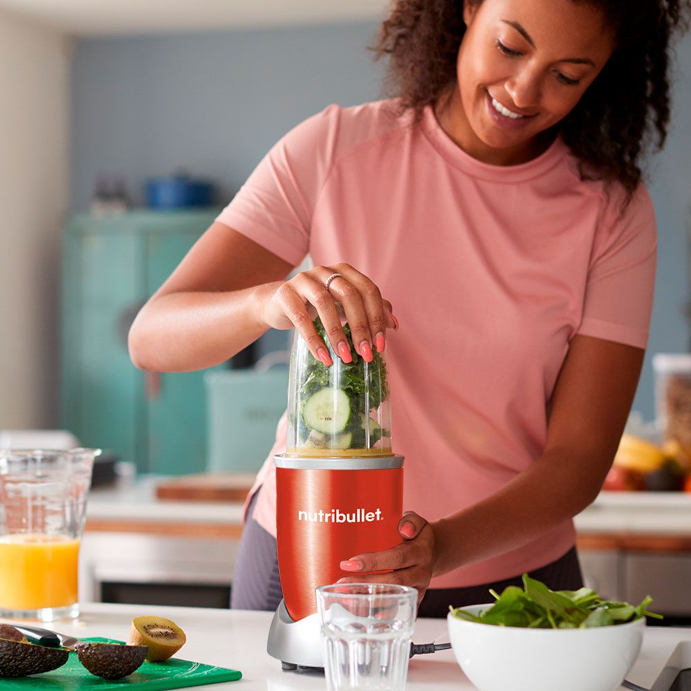 Procesador de Alimentos 6 Piezas 600W, Rojo. Nutribullet — imagen 3