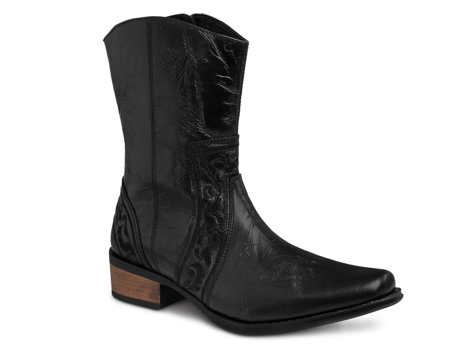 Bota Vaquera Hombre Larga Caballero Urban Cowboy 40708 Negro — imagen 6