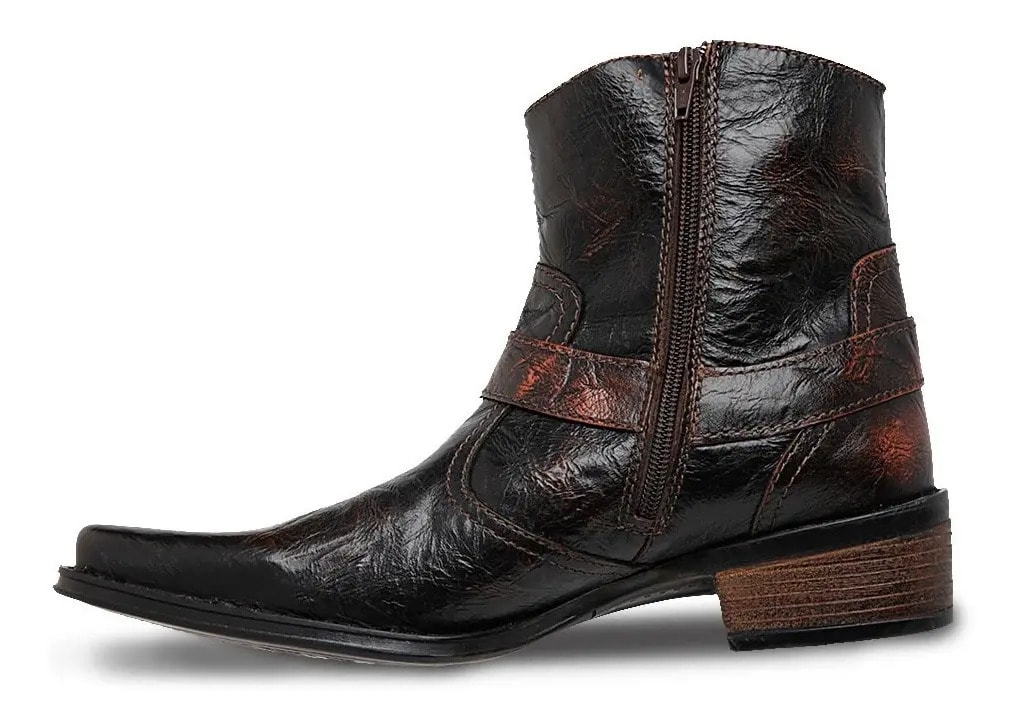 Botin Vaquero Hombre Urban Cowboy Café 40705 — imagen 11