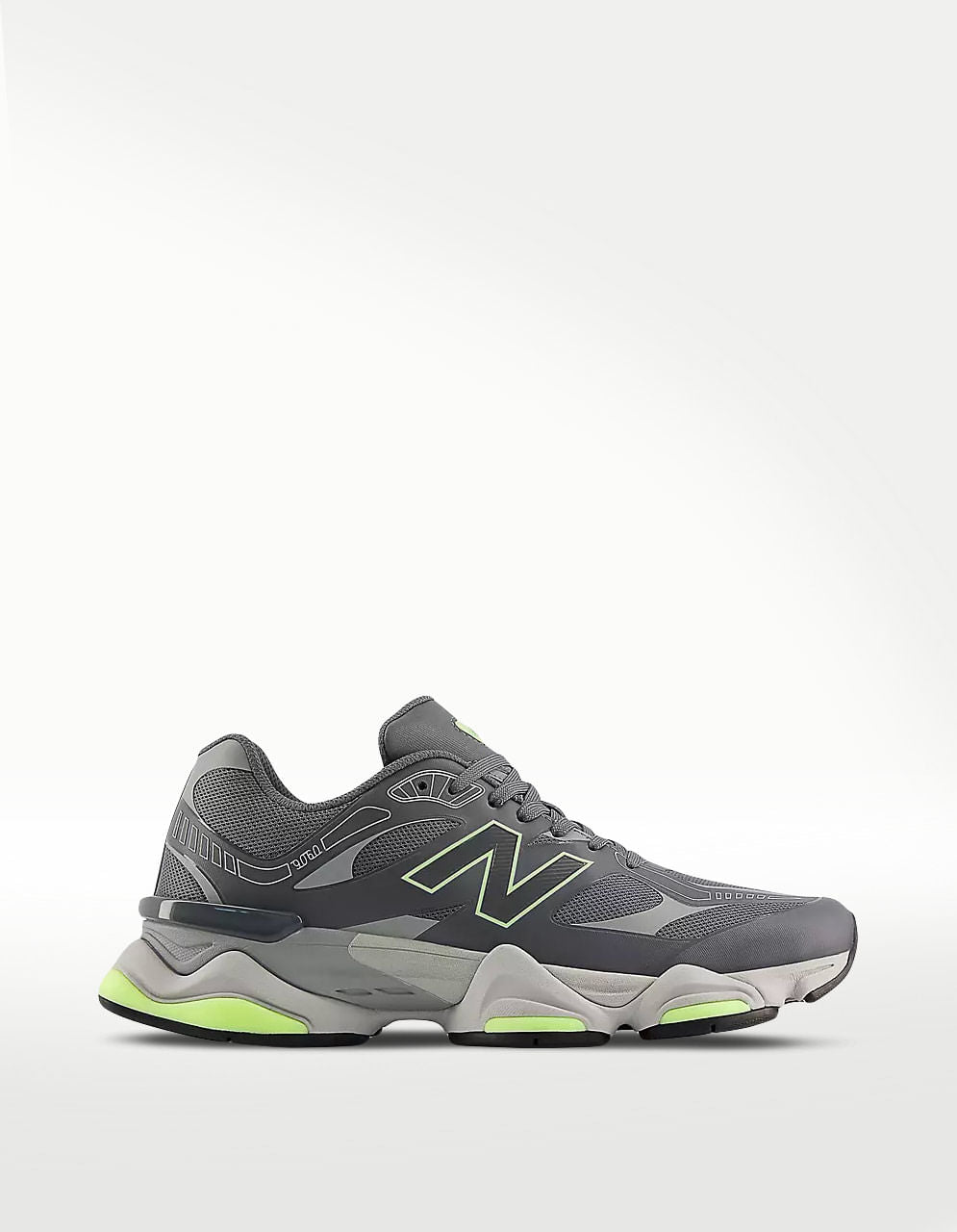 Tenis New Balance 9060 Negro - Mujer — imagen 2