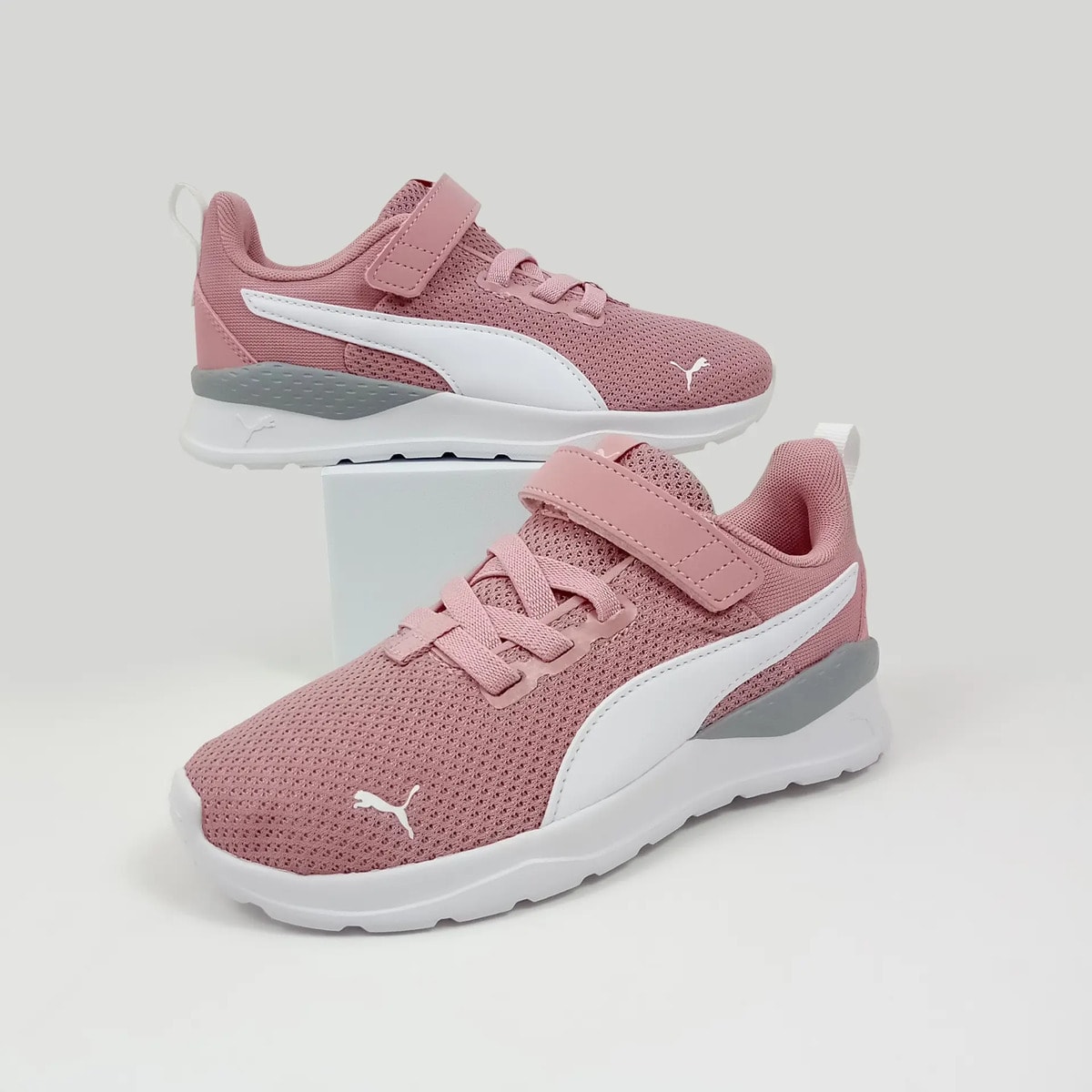 Tenis Puma Anzarun Lite Niña Running Rosa Infantil T16-22 — imagen 16