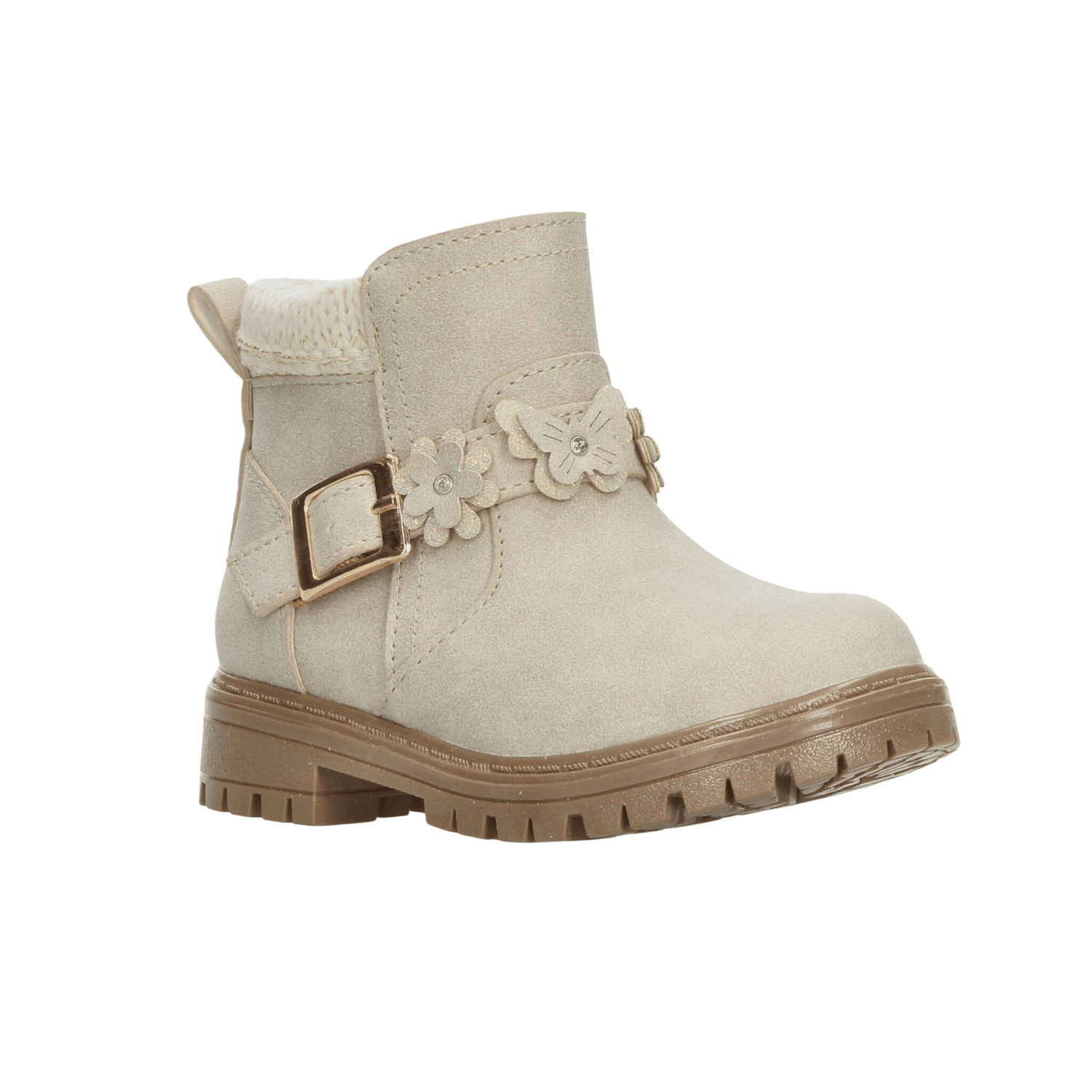 Bota Vavito Niña Casual Cierre Beige Infantil T15-18 — imagen 2