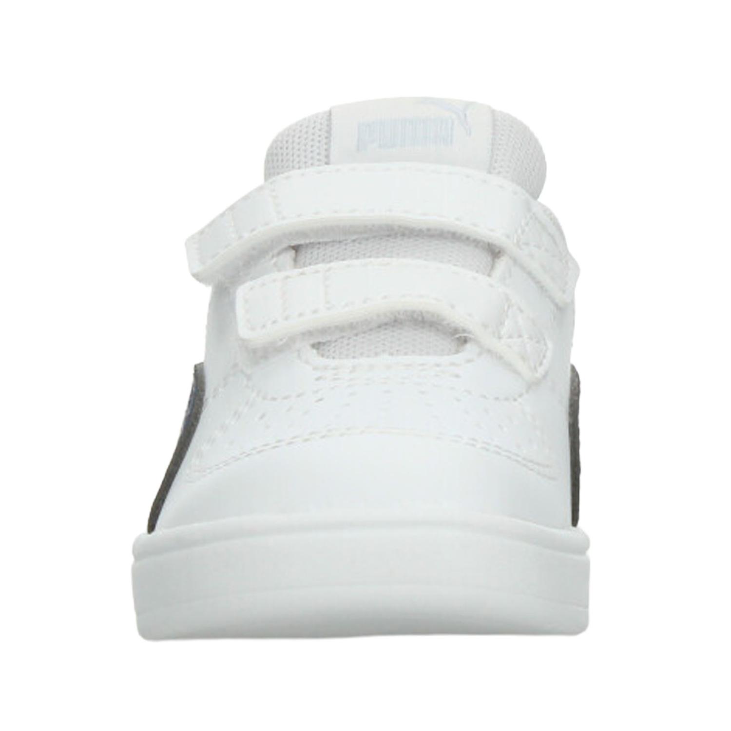 Tenis Puma Rickie Niño Casual Blanco Infantil 11-16 — imagen 6