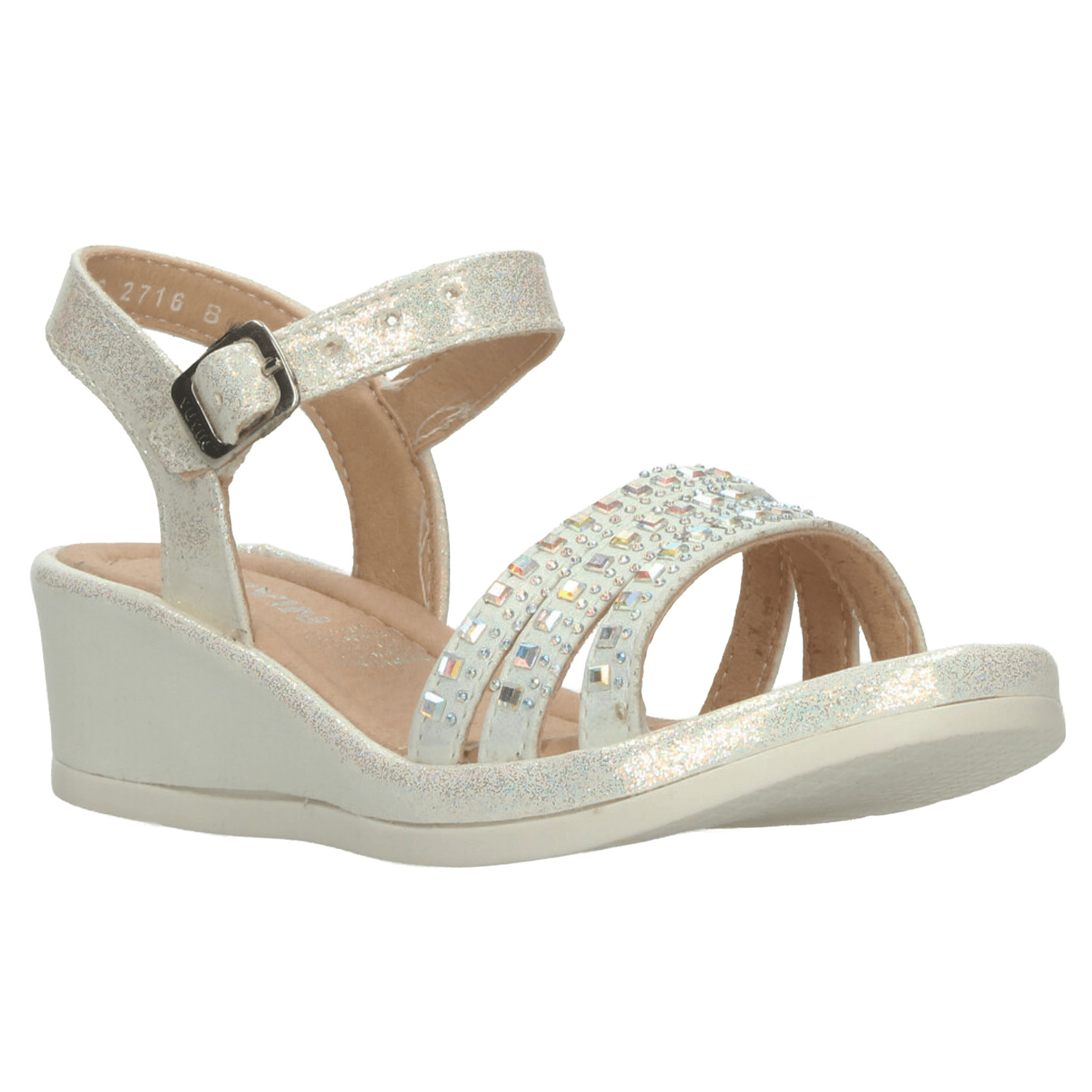 Sandalias Yuyin Niña Fiesta Perla Infantil T22-26 — imagen 2