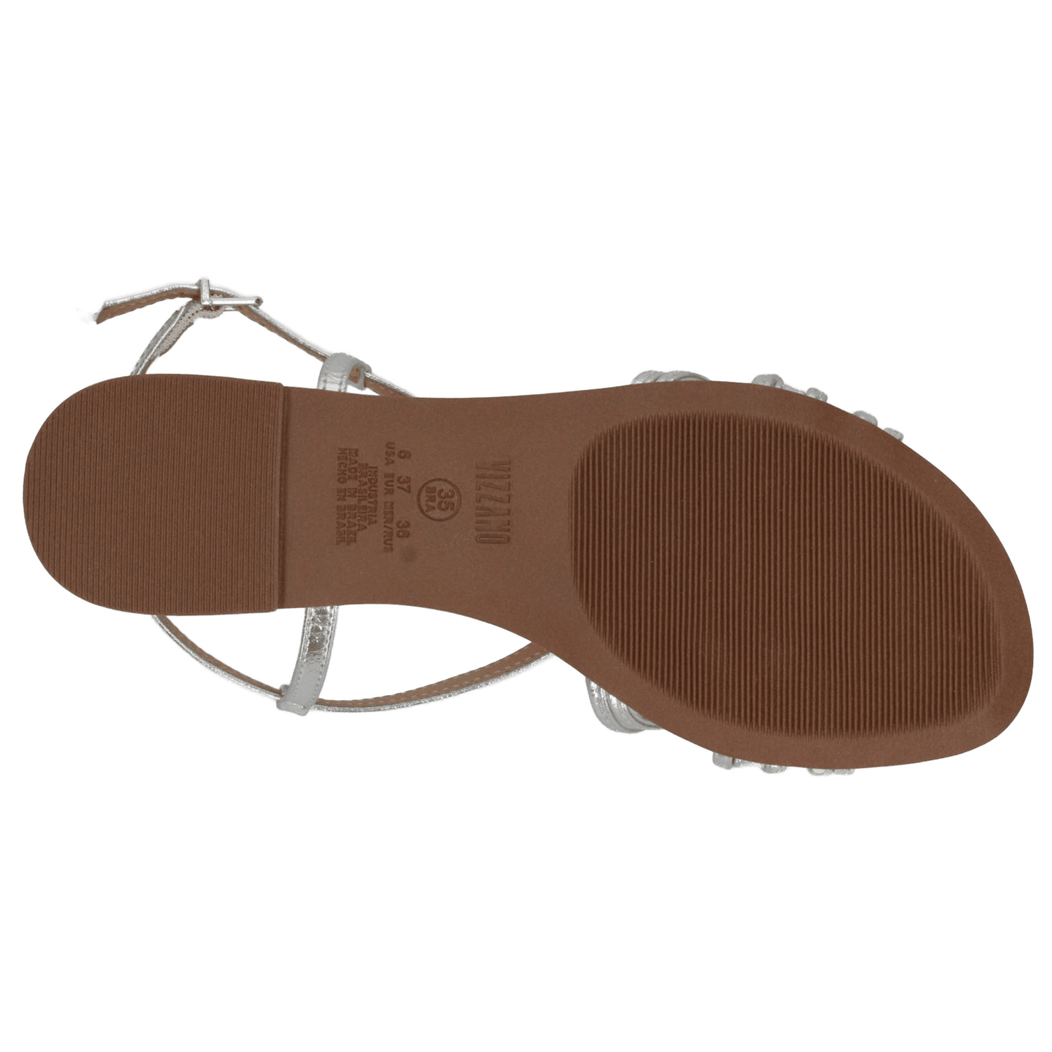 Sandalias Vizzano Dama Casual Plateado Mujer — imagen 9