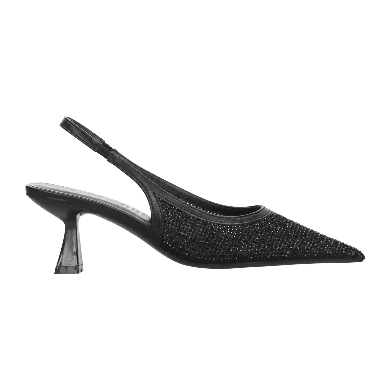 Zapatilla Perugia Dama Fiesta Slingback Tacón Negro Mujer — imagen 1