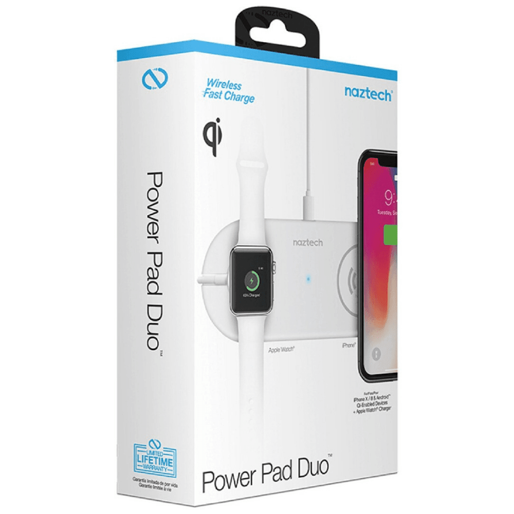 Cargador Power Pad Duo Naztech - Magsafe / Celular — imagen 4