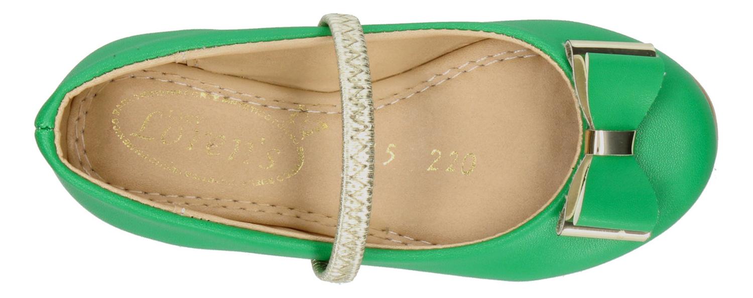 Flats Niña Lady Lorens Verde Casual Infantil T15-22 — imagen 9