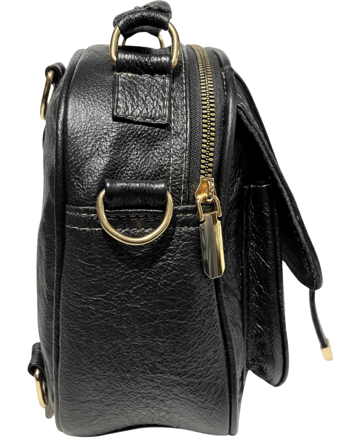 Bolsa Crossbody Mochila Para Mujer Jf66 Piel Legitima Original — imagen 8