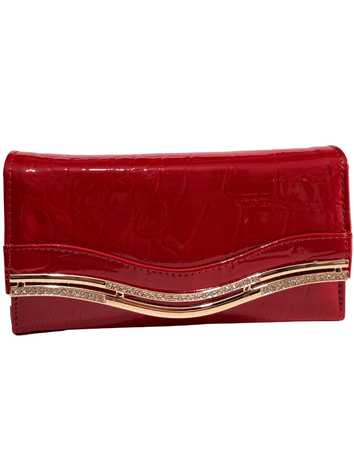 Cartera Alicia Filo Piel Legitima Charol — imagen 5