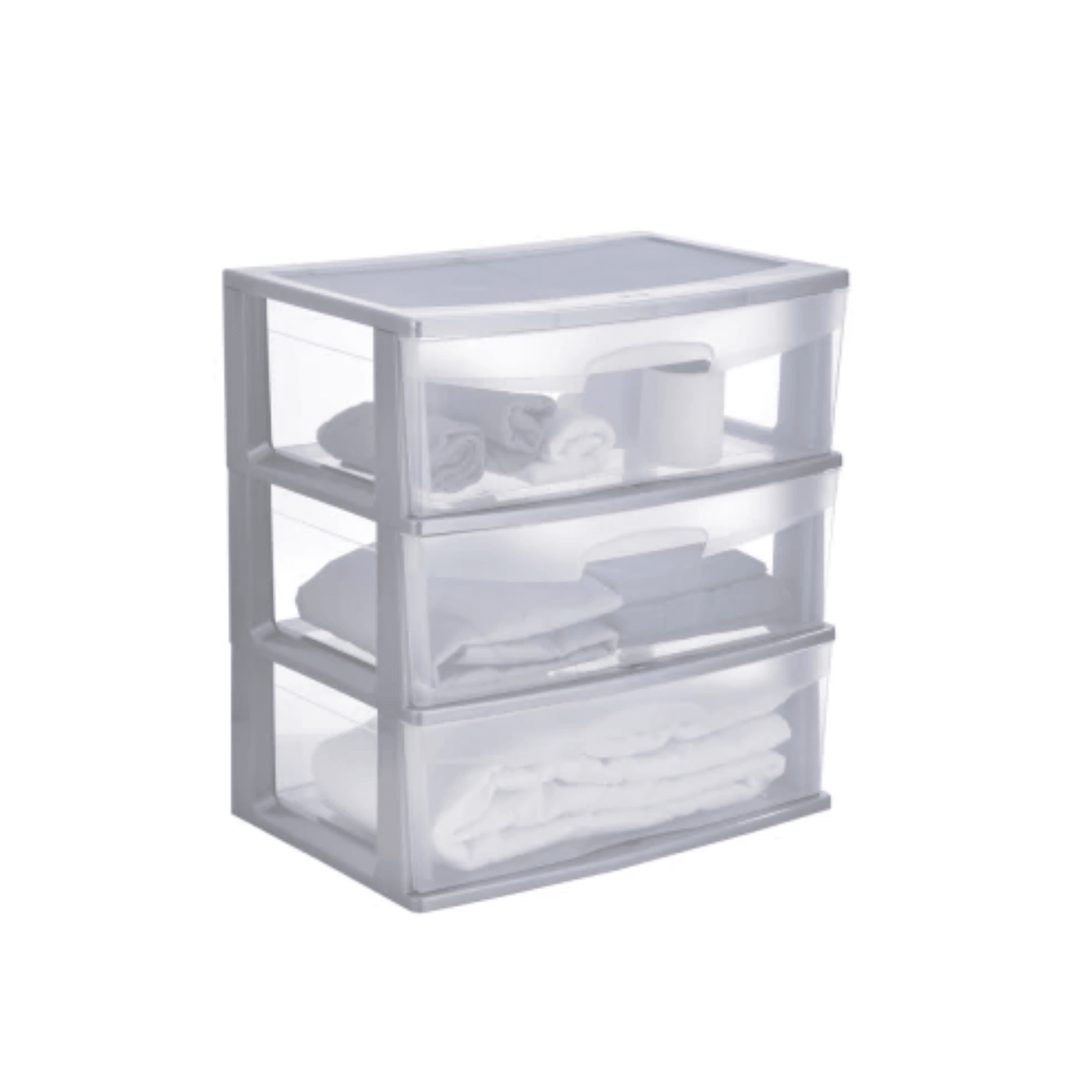 Cajonera Organizadora 3 Cajones Italhome 8402 Negro Grande — imagen 4