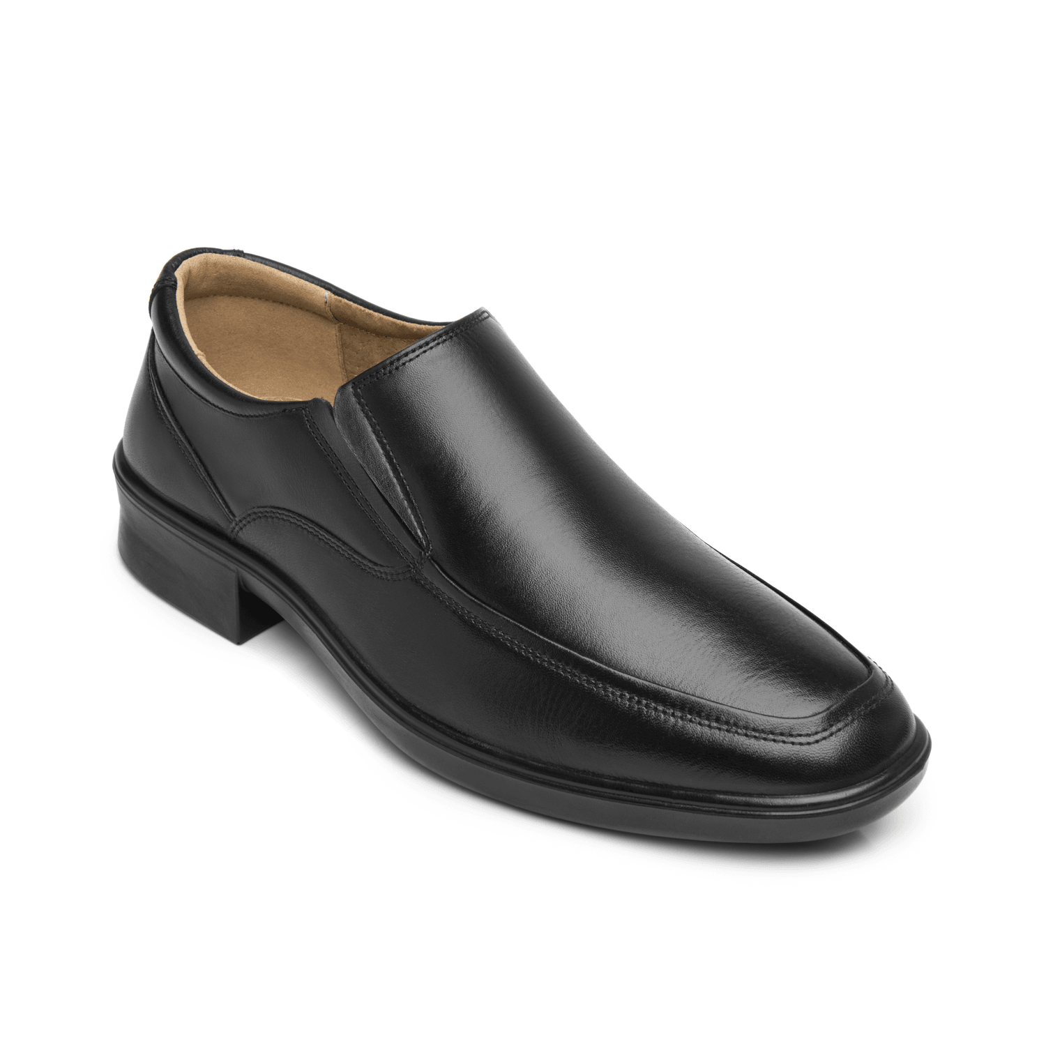 Zapato Flexi Hombre De vestir Confort Negro Caballero — imagen 2