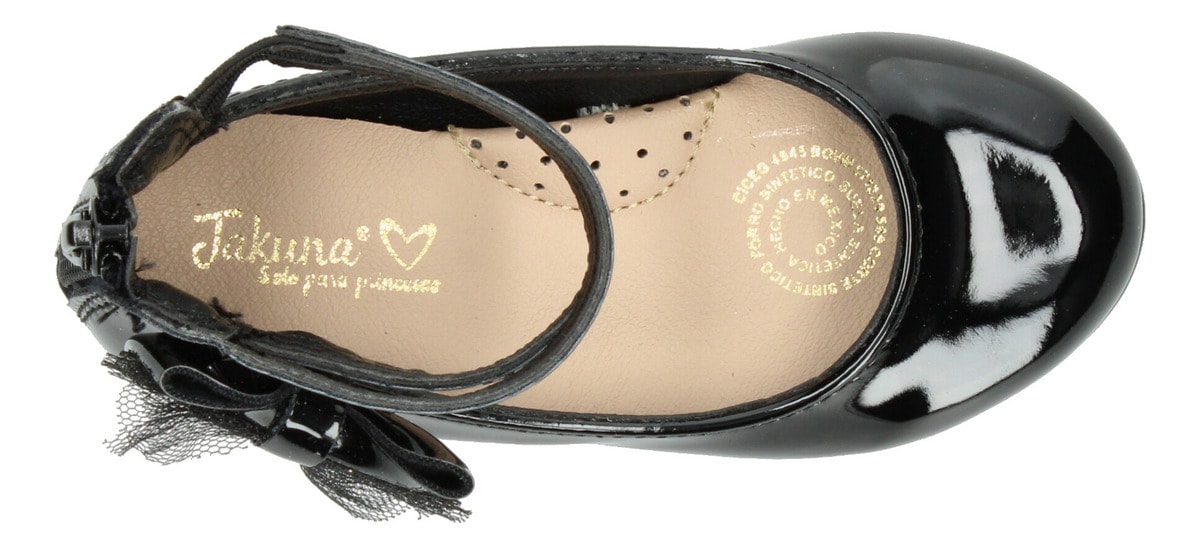 Zapato Jakuna Niña Bebé Casual Cierre Negro Infantil T15-18 — imagen 17