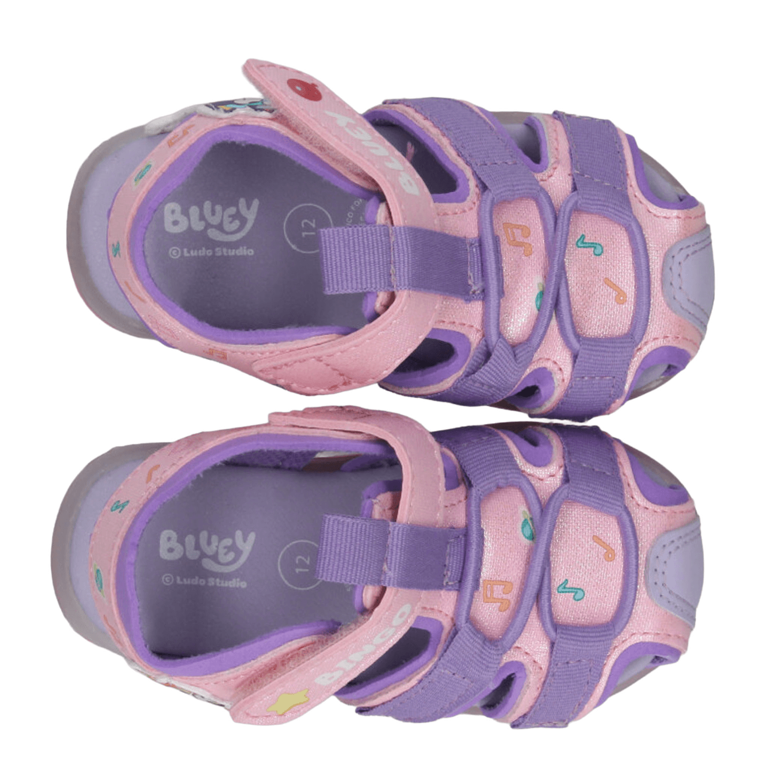 Sandalias Bluey Niña Rosa Luz Led Infantil T15-18 — imagen 11