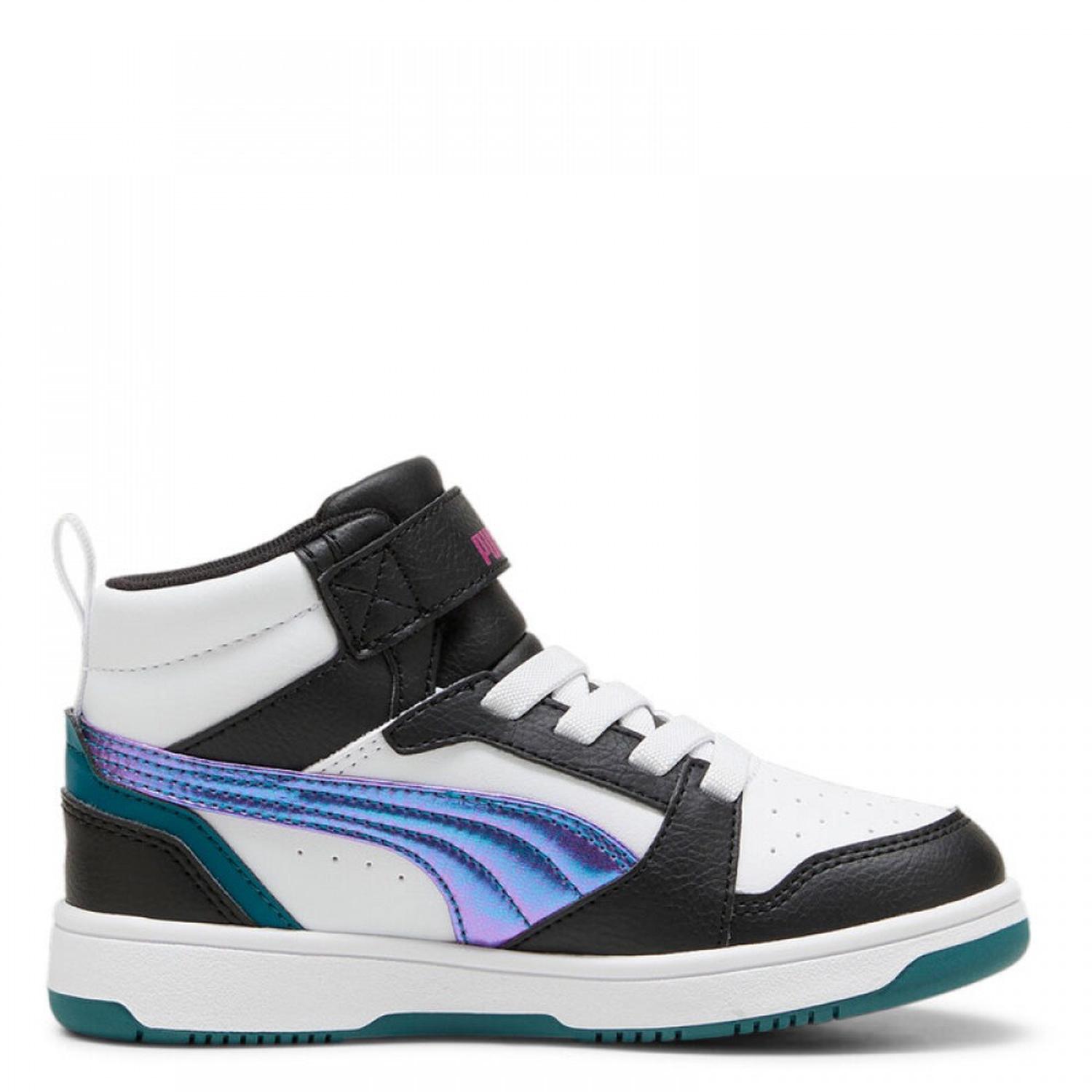 Tenis Puma Rebound V6 MID Bouncy PS para Niños 17 A 21. 398726-02 — imagen 2