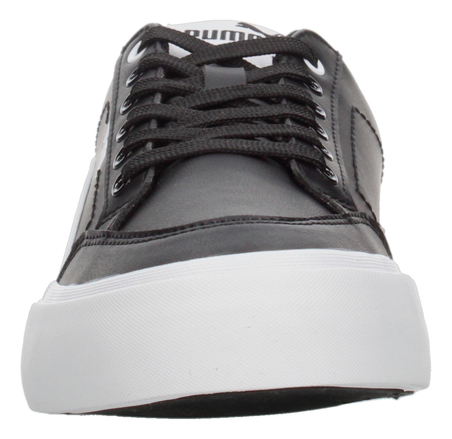 Tenis Puma Court Classic Dama Casual Negro Blanco Mujer — imagen 6