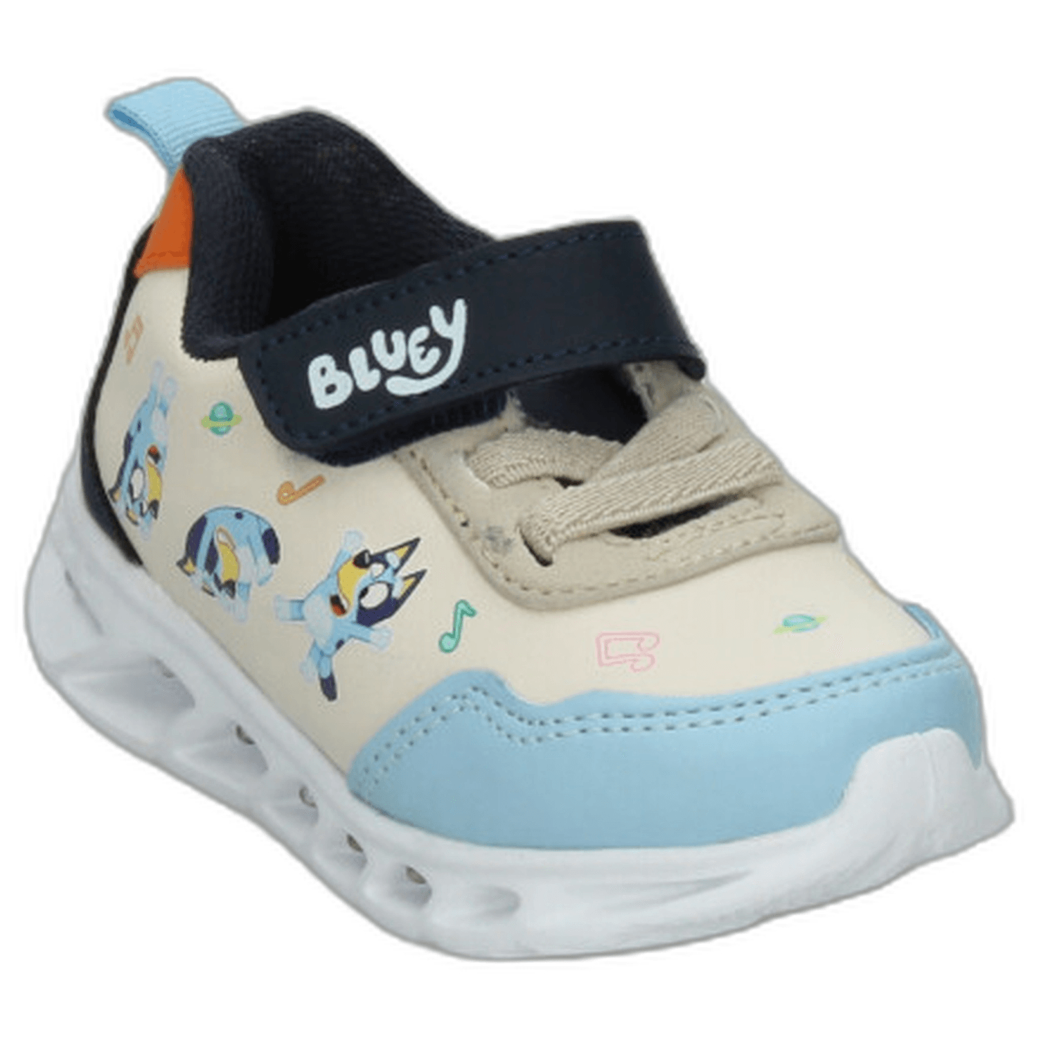 Tenis Bluey Niño Beige Azul Casual Infantil T12-15 — imagen 6