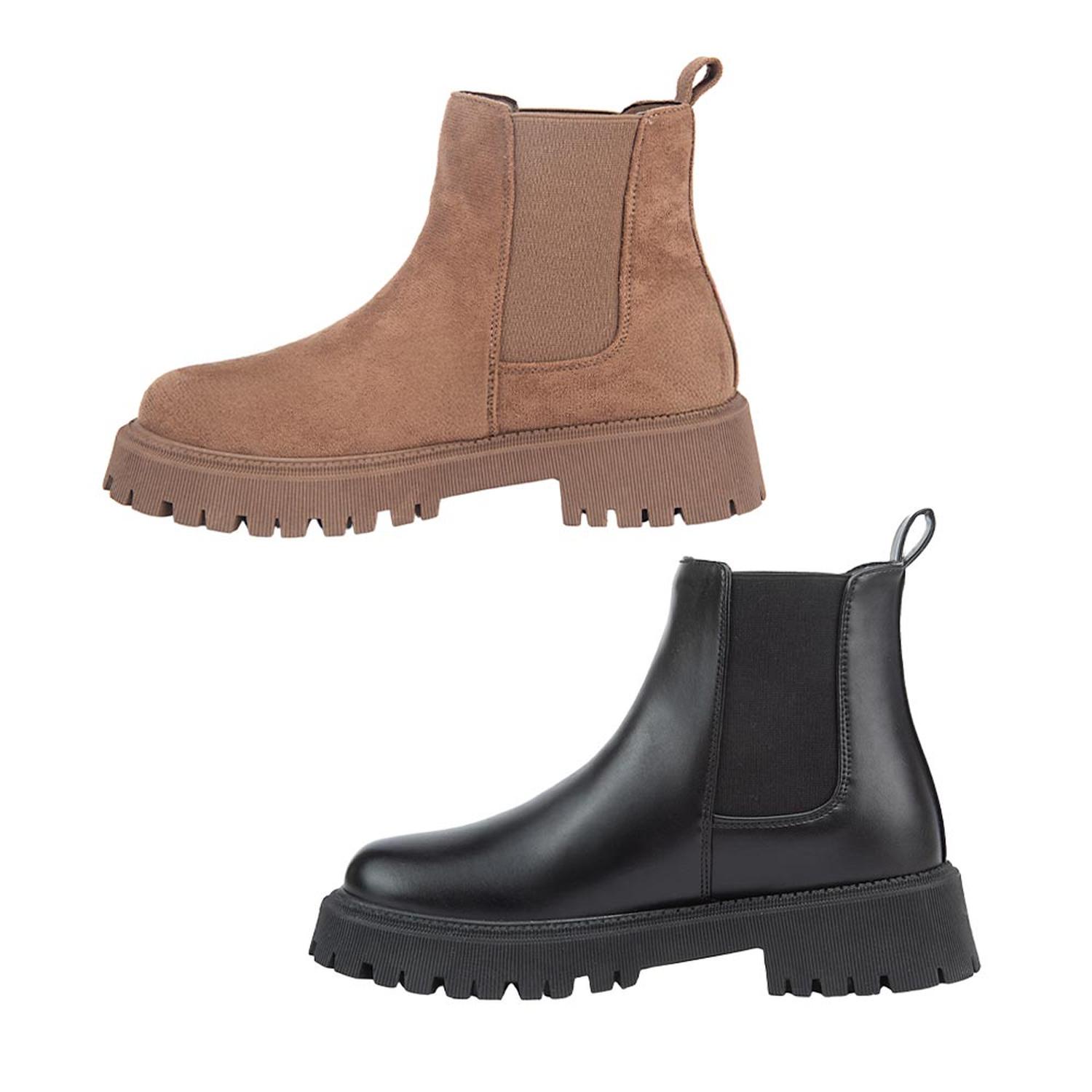 BOTA DAMA TIERRA BENDITA KIT 2 PARES SUELA TRACK 4Cm 1226322 — imagen 5