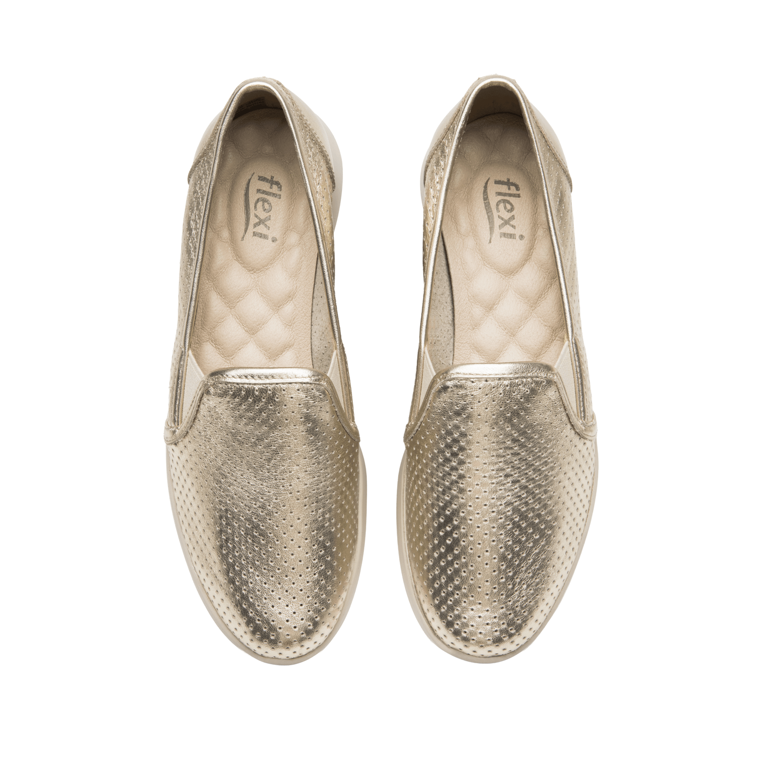 Zapato Flexi Jocelyn Dama Casual Cómodo Dorado Mujer — imagen 8