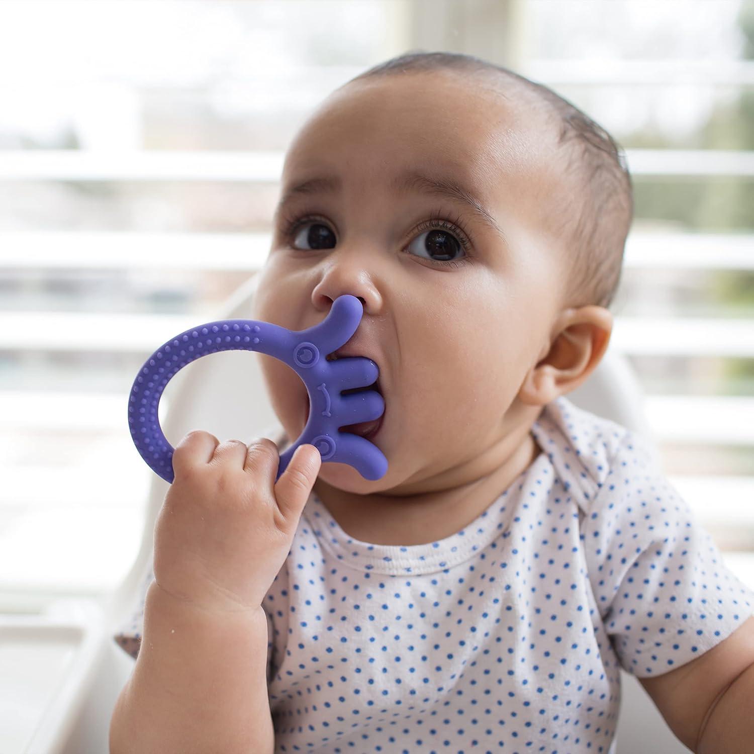 Mordedera Flexees Friends Silicona Para Bebe Dr Brown´s 3m+ Pulpo — imagen 6