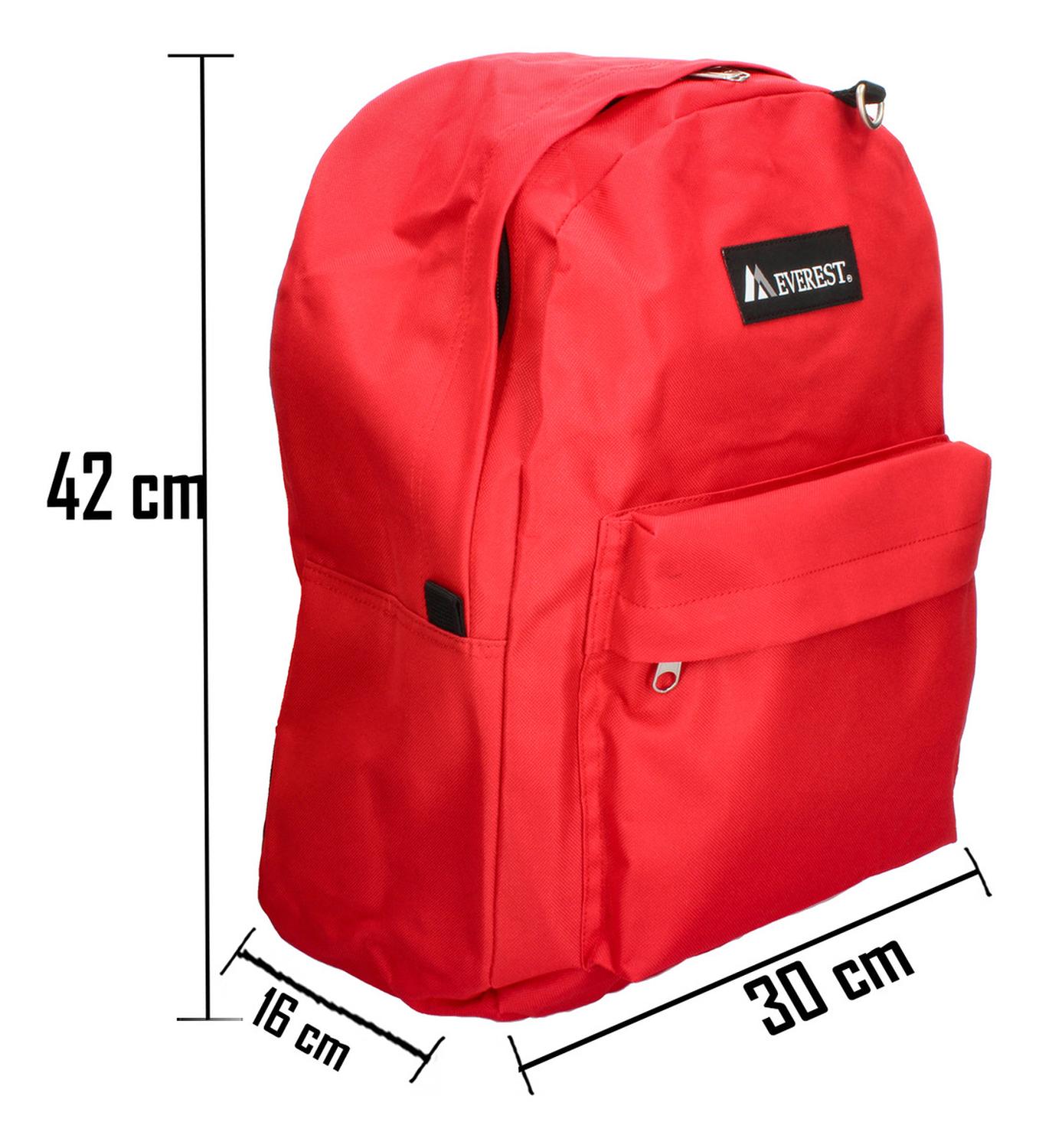Mochila Everest Rojo Juvenil Casual — imagen 5
