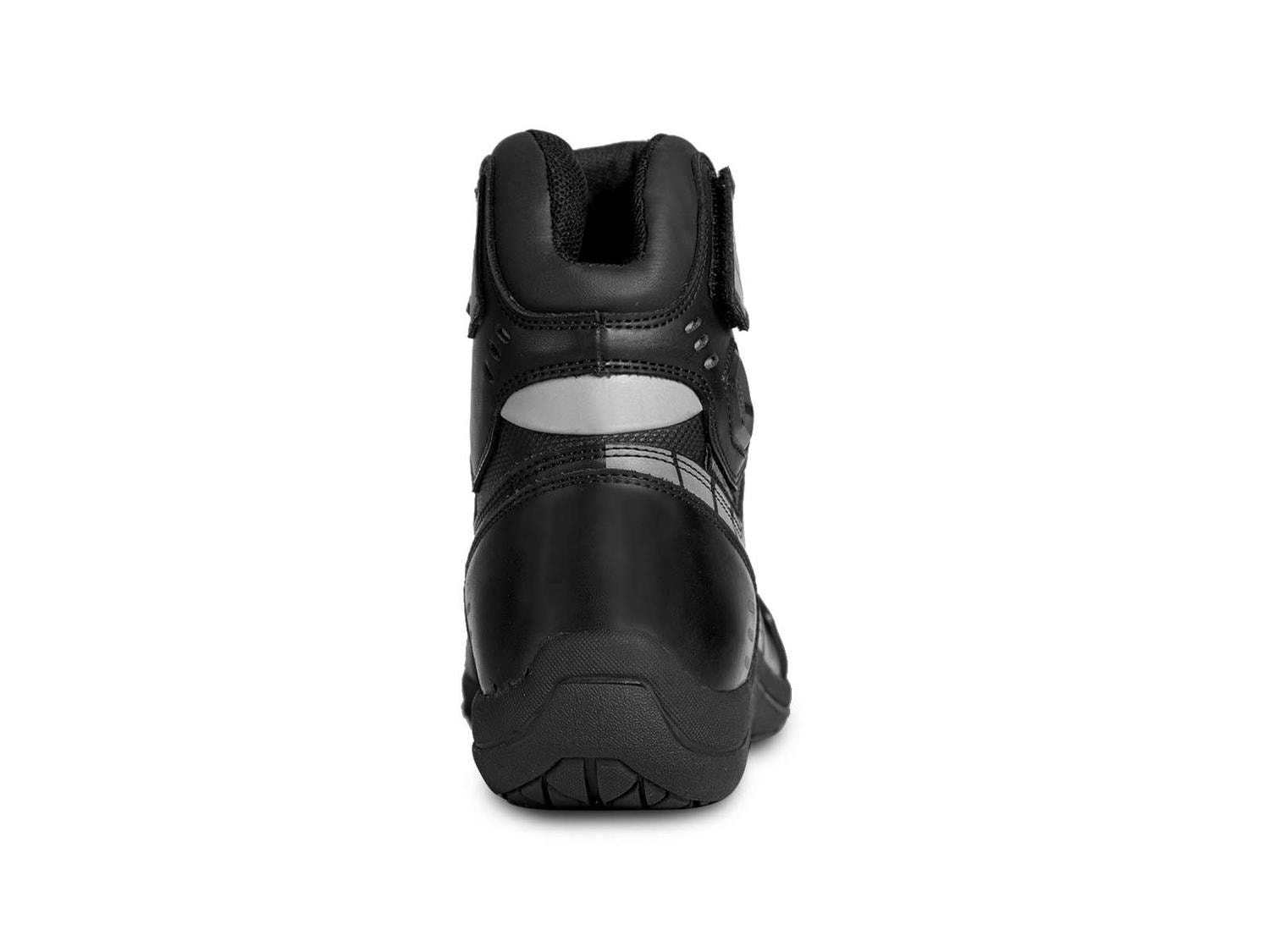 Bota mujer motociclista biker botin moto WKL 80016 Negro N — imagen 6