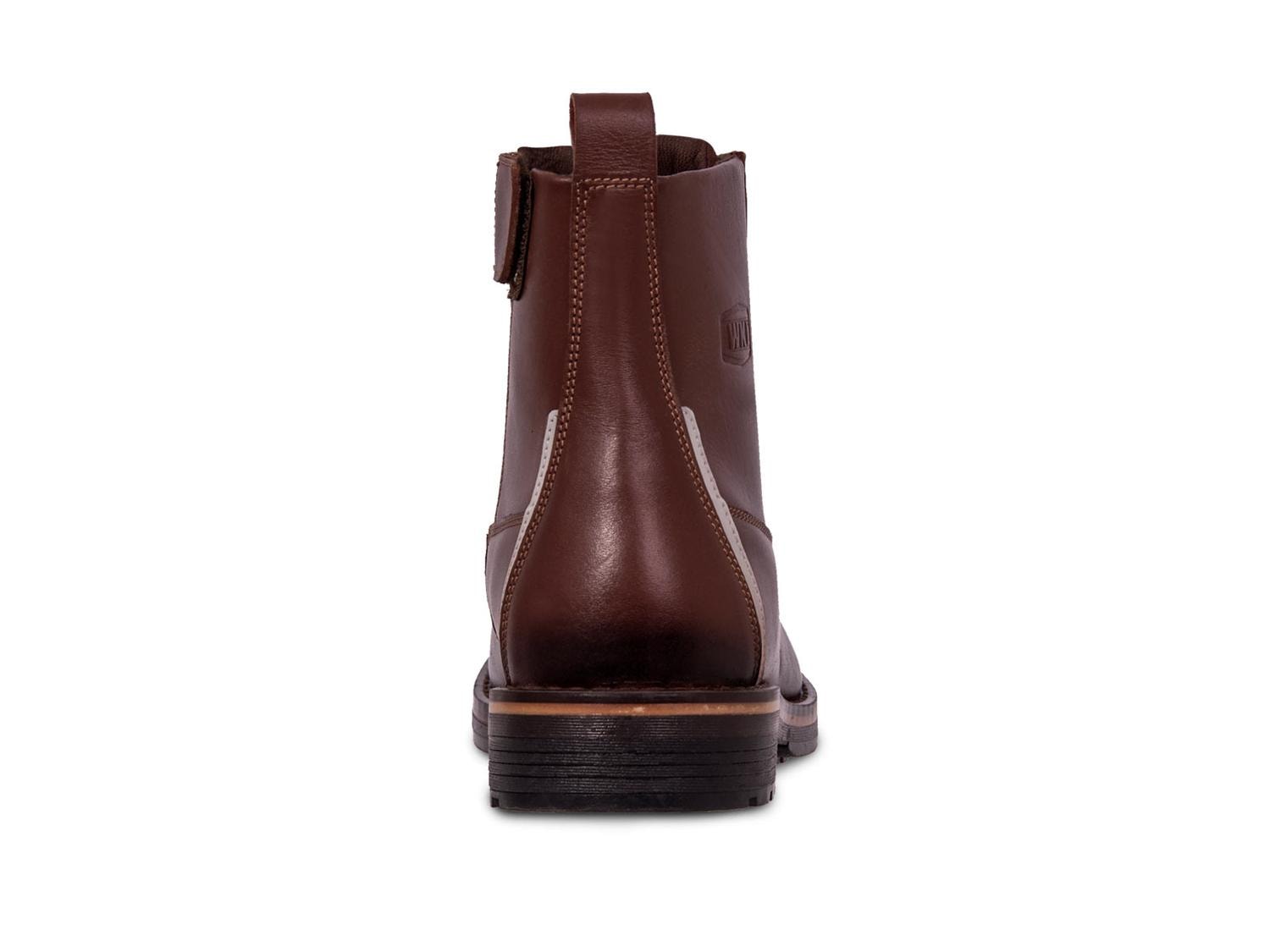 Bota Hombre Moto Biker Casual Workland 89505 Cogñac Cloud — imagen 6
