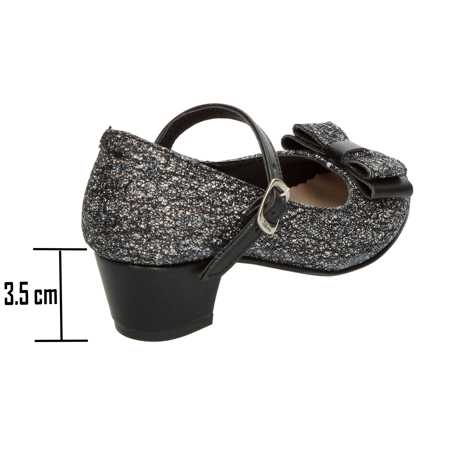 Zapato Jakuna Niña Ceremonia Elegante Casual Negro Infantil T18-22 — imagen 3