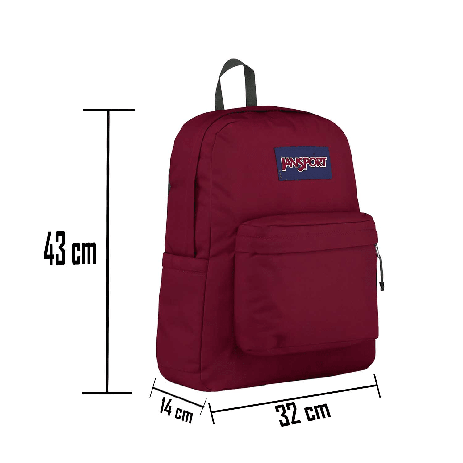 Mochila Jansport Escolar Guinda Unisex 26L — imagen 2