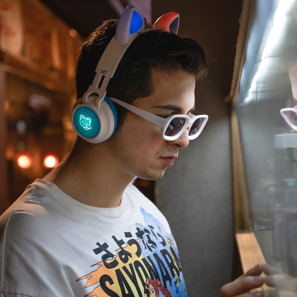Audífonos Inalámbricos On Ear Katu STF 5hrs Uso Blanco — imagen 3