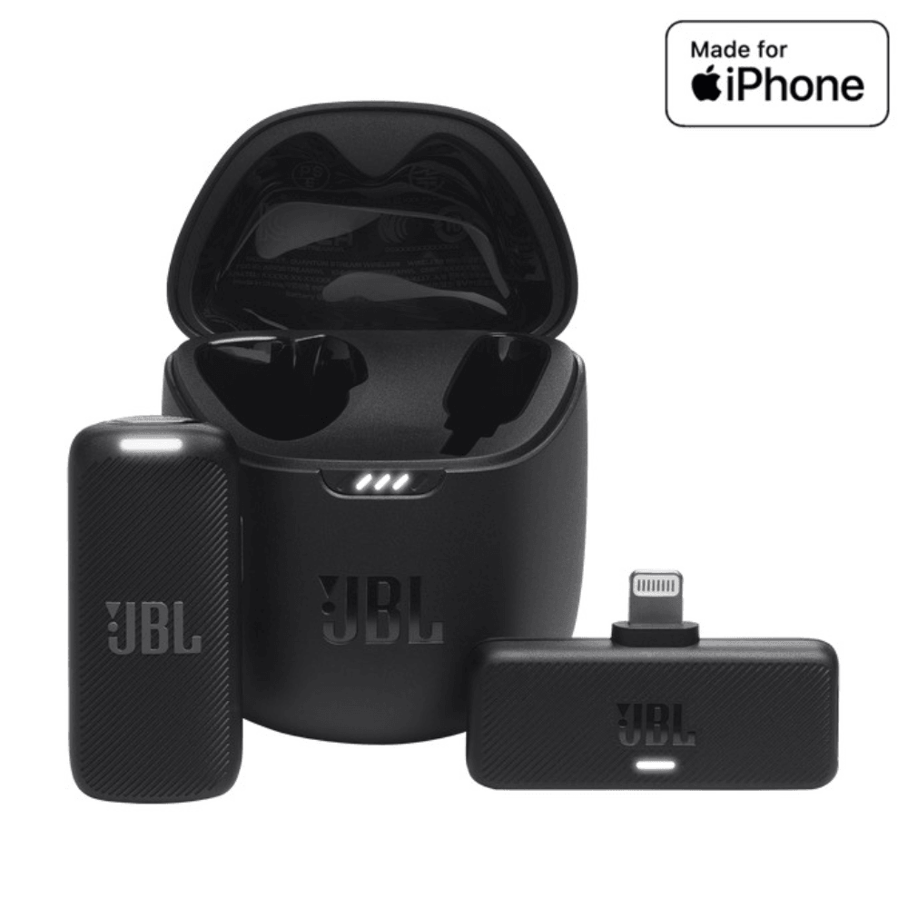 Microfono Inalambrico JBL Quantum Stream Portatil Lightning - Negro — imagen 2