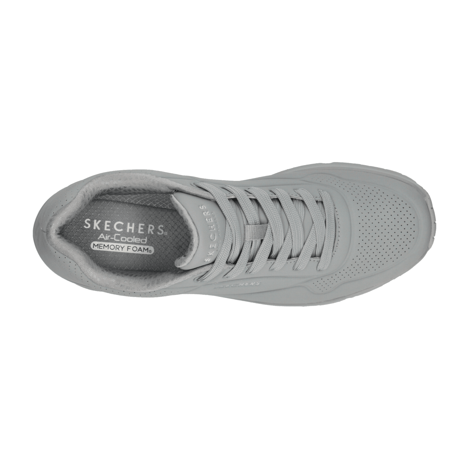 Tenis Skechers Hombre Casual Gris Caballero — imagen 8