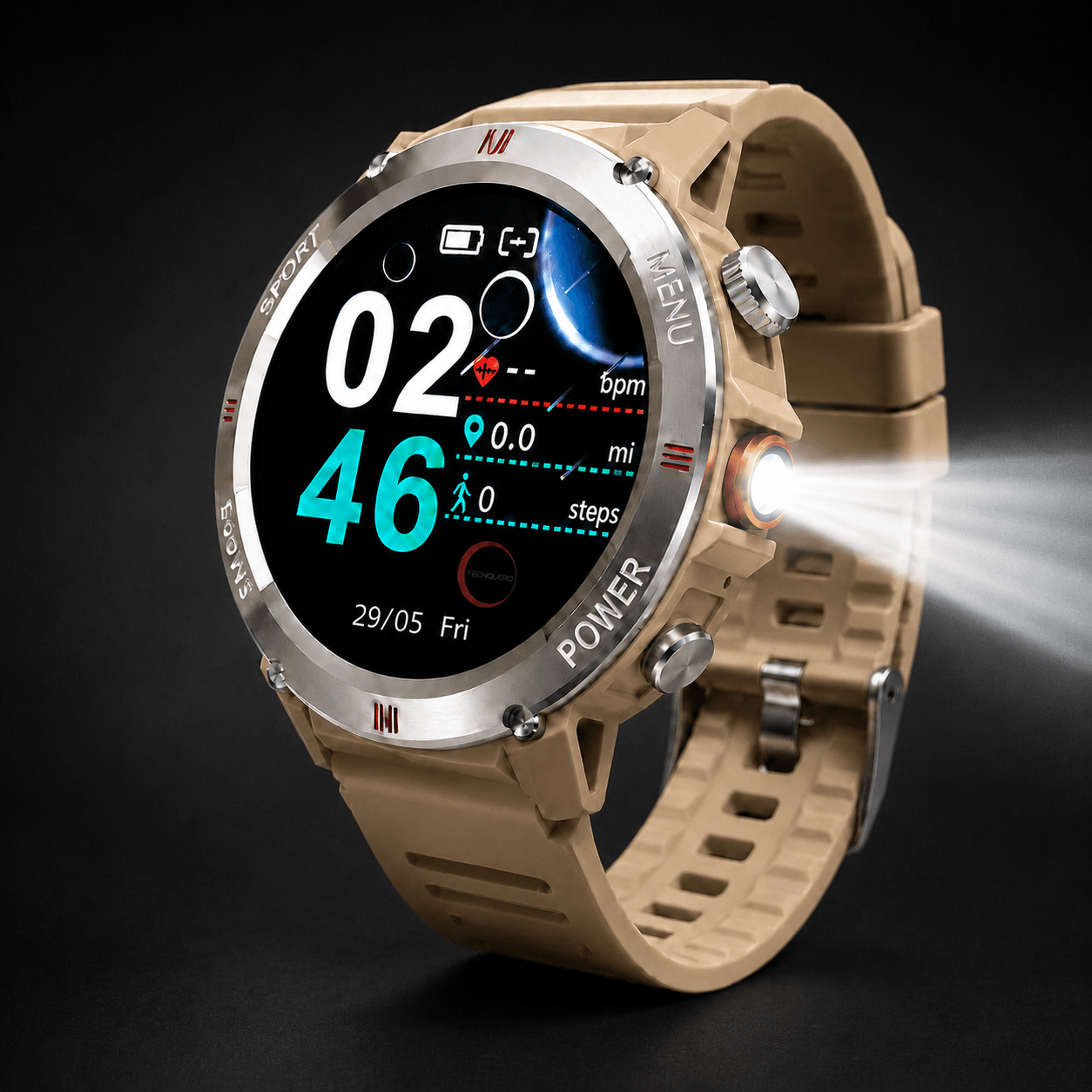 Smartwatch Bluetooth IP68 con Llamadas, Pantalla Táctil y Batería 5-7 Días — imagen 3