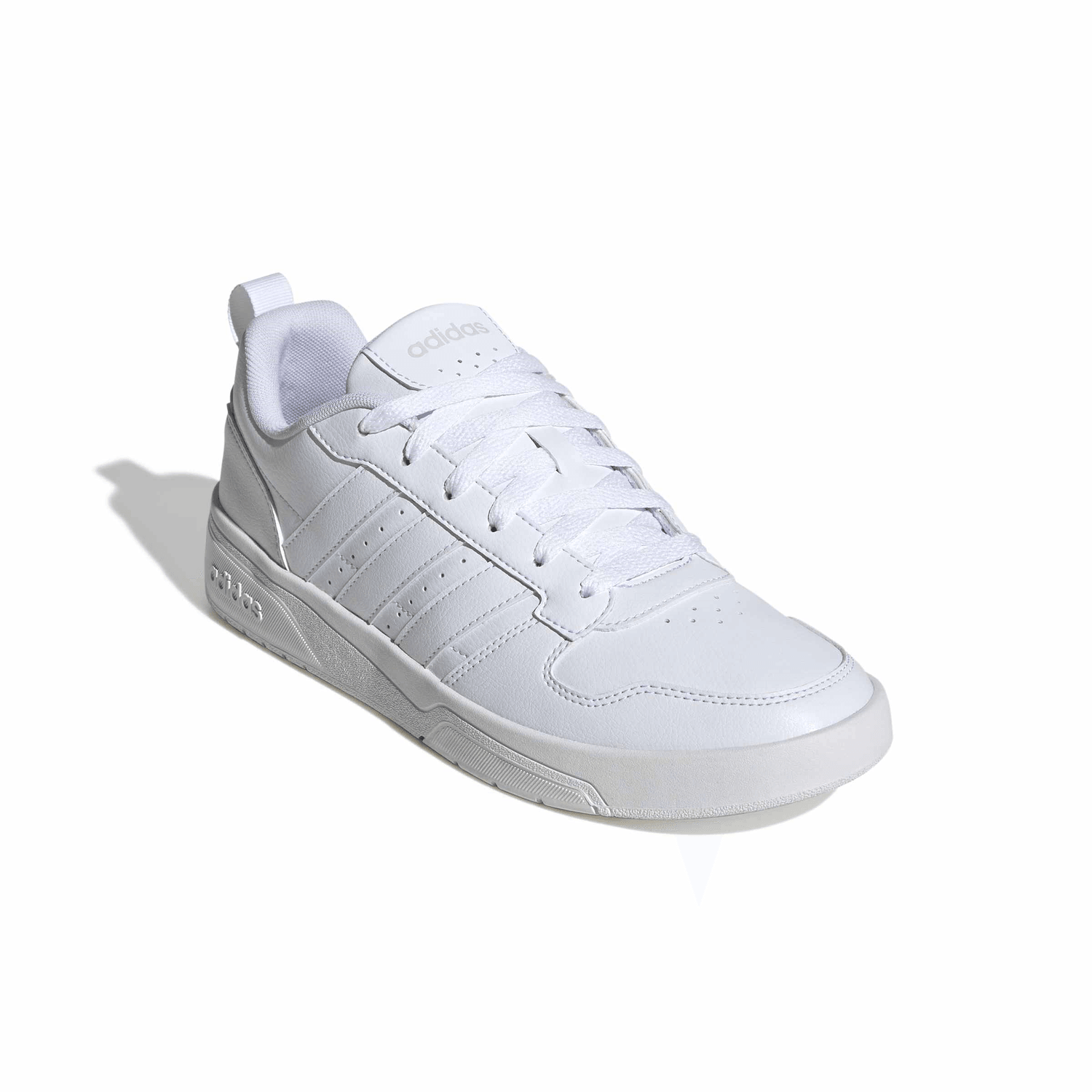 Tenis Adidas Courtwave Hombre Blanco Casual Escolar Cintas Caballero — imagen 3