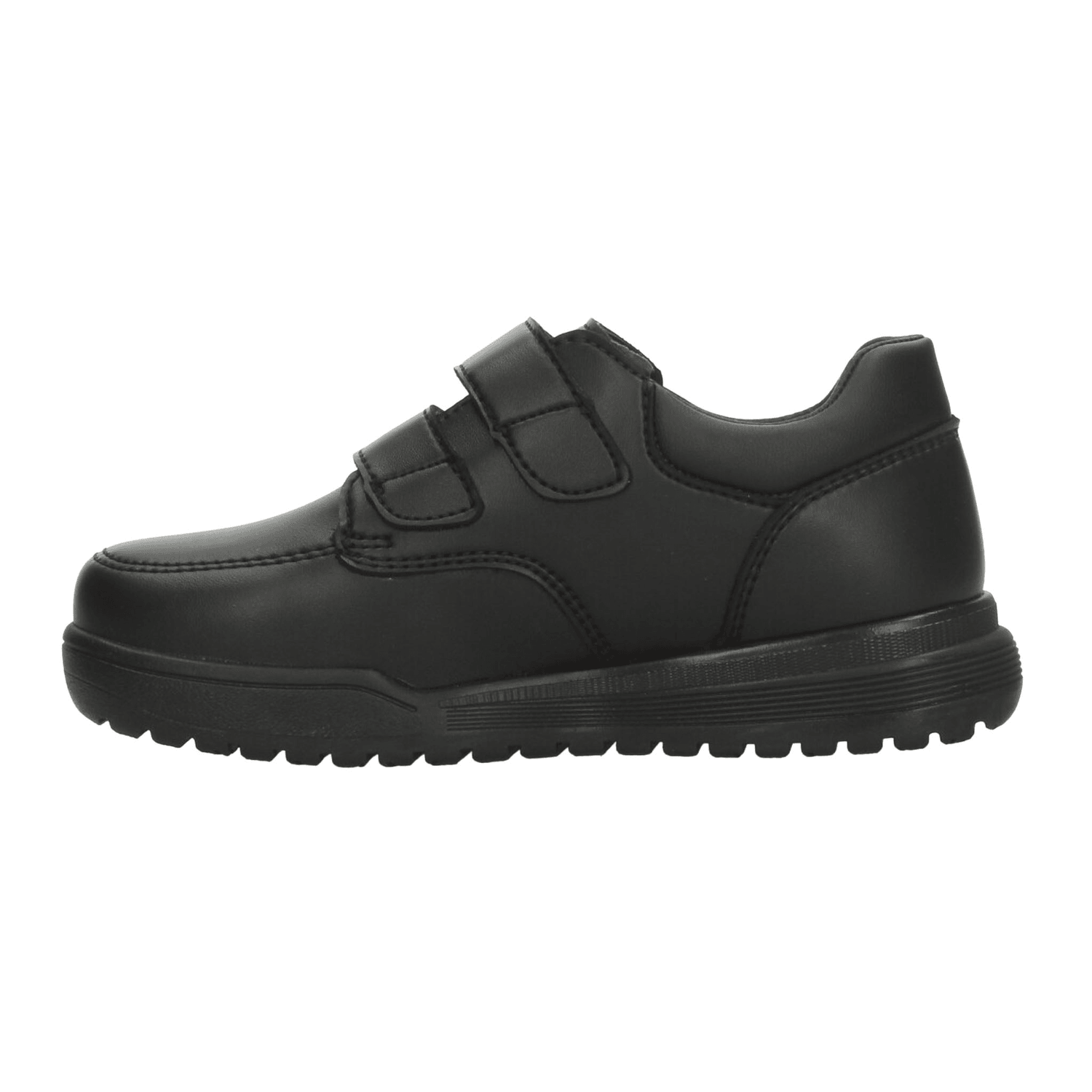 Zapato Freelife Niño Negro Escolar Adhesivo Doble Juvenil T22-26 — imagen 6