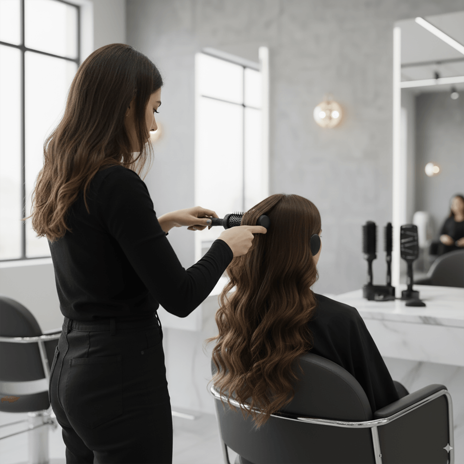 Kit de Cepillos Profesionales para Cabello Desenreda y Estiliza Orejeras Protectoras Evita Quemaduras Timco CBIO SET — imagen 4