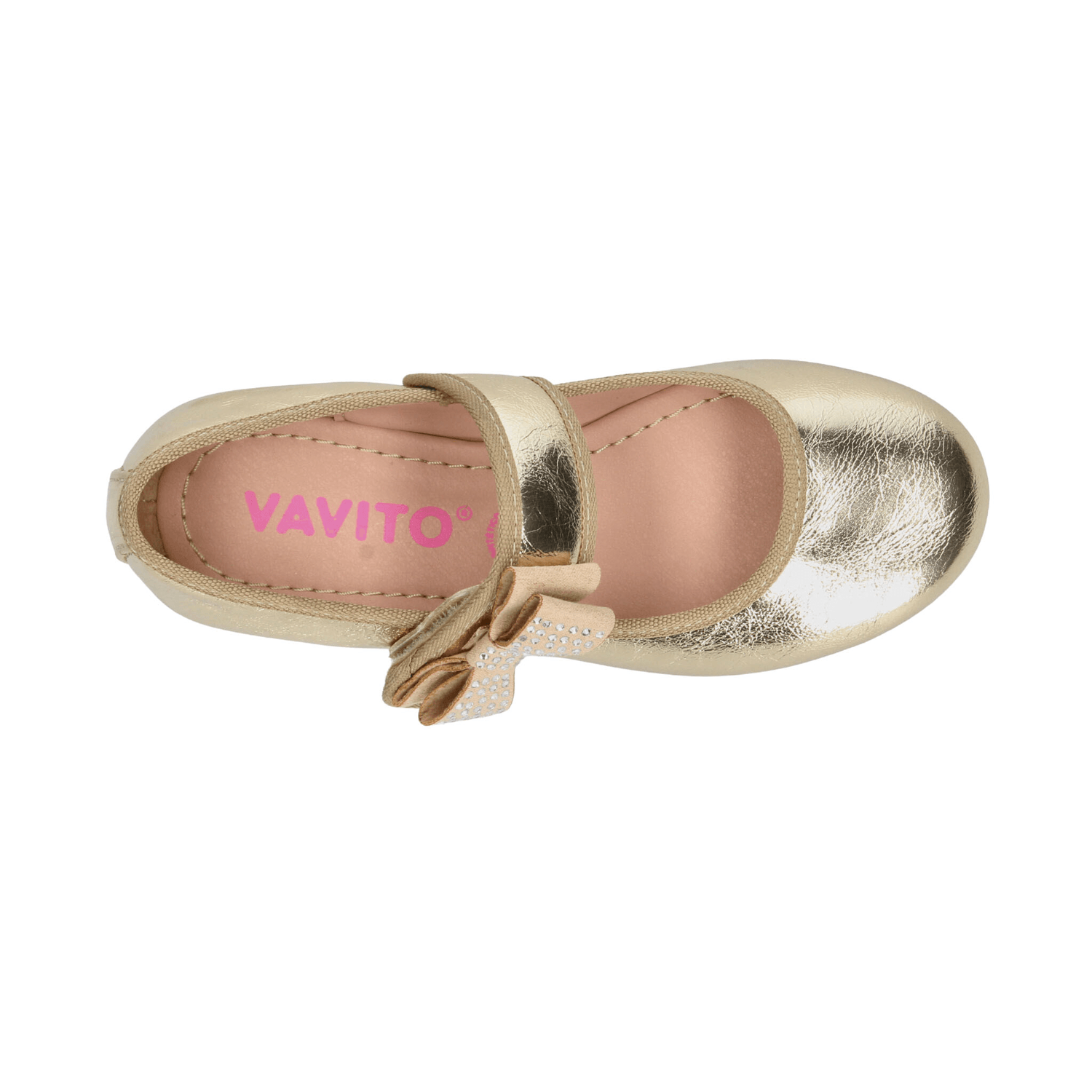 Zapato Vavito Niña Casual Fiesta Dorado Infantil T18-22 — imagen 8