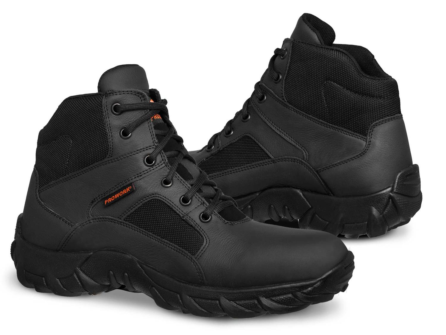 Bota Hombre Industrial Tactica Trabajo Seguridad Vaquera P23 — imagen 2
