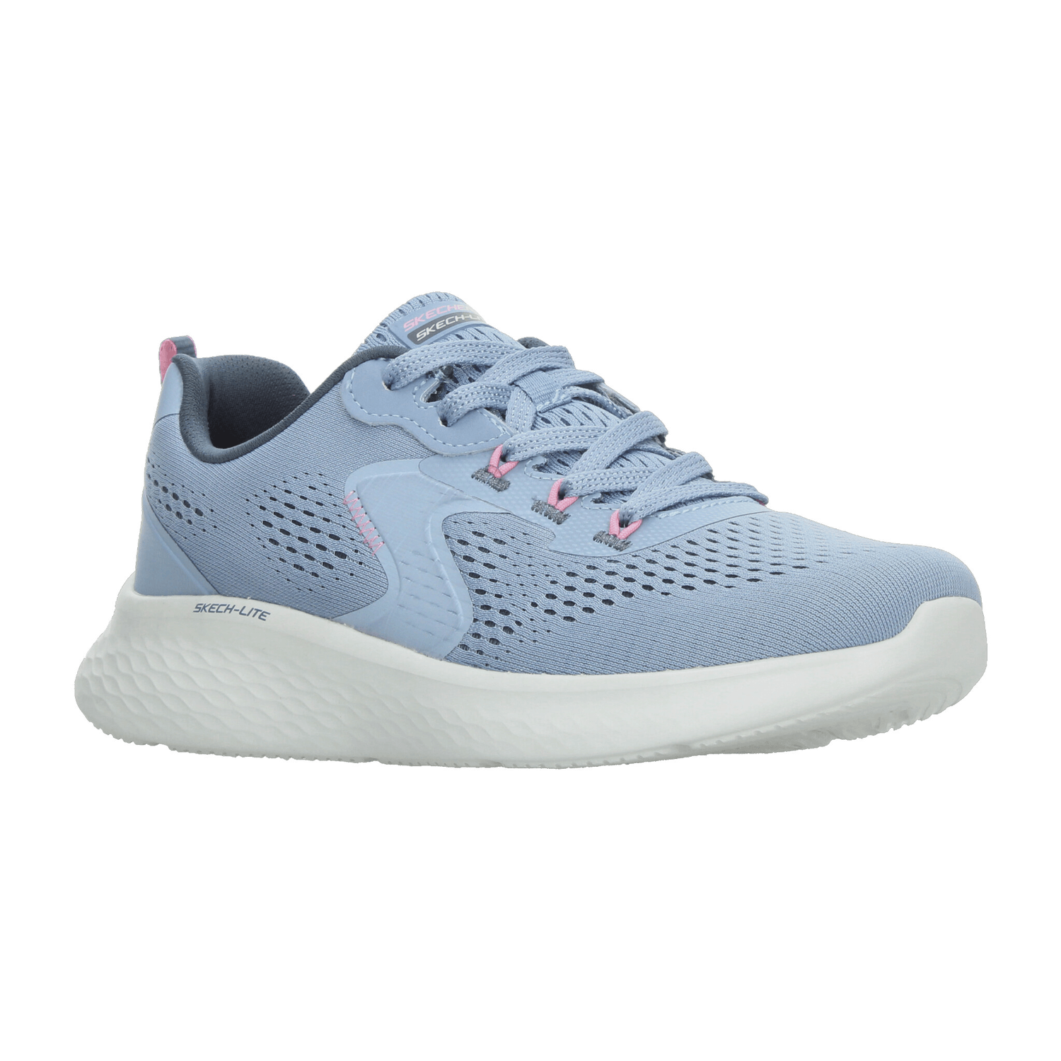 Tenis Dama Skechers Azul Deportivo Mujer — imagen 3