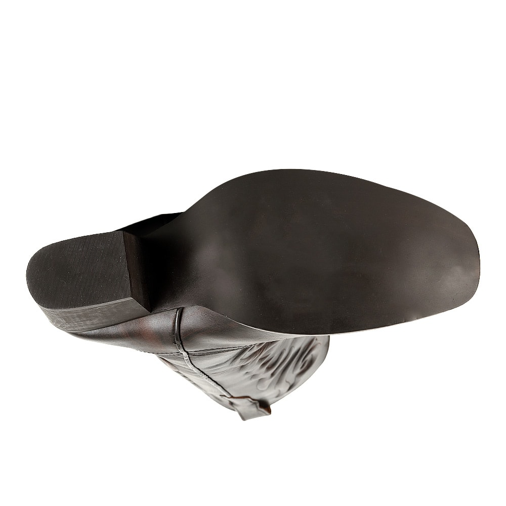BOTA DAMA JC MCCOY VAQUERA PIEL TUBO GRABADO 6Cm 1344454 — imagen 10