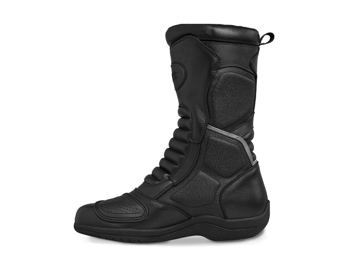 Bota mujer biker moto botin Sport dama WORKLAND 80009 Negro — imagen 4