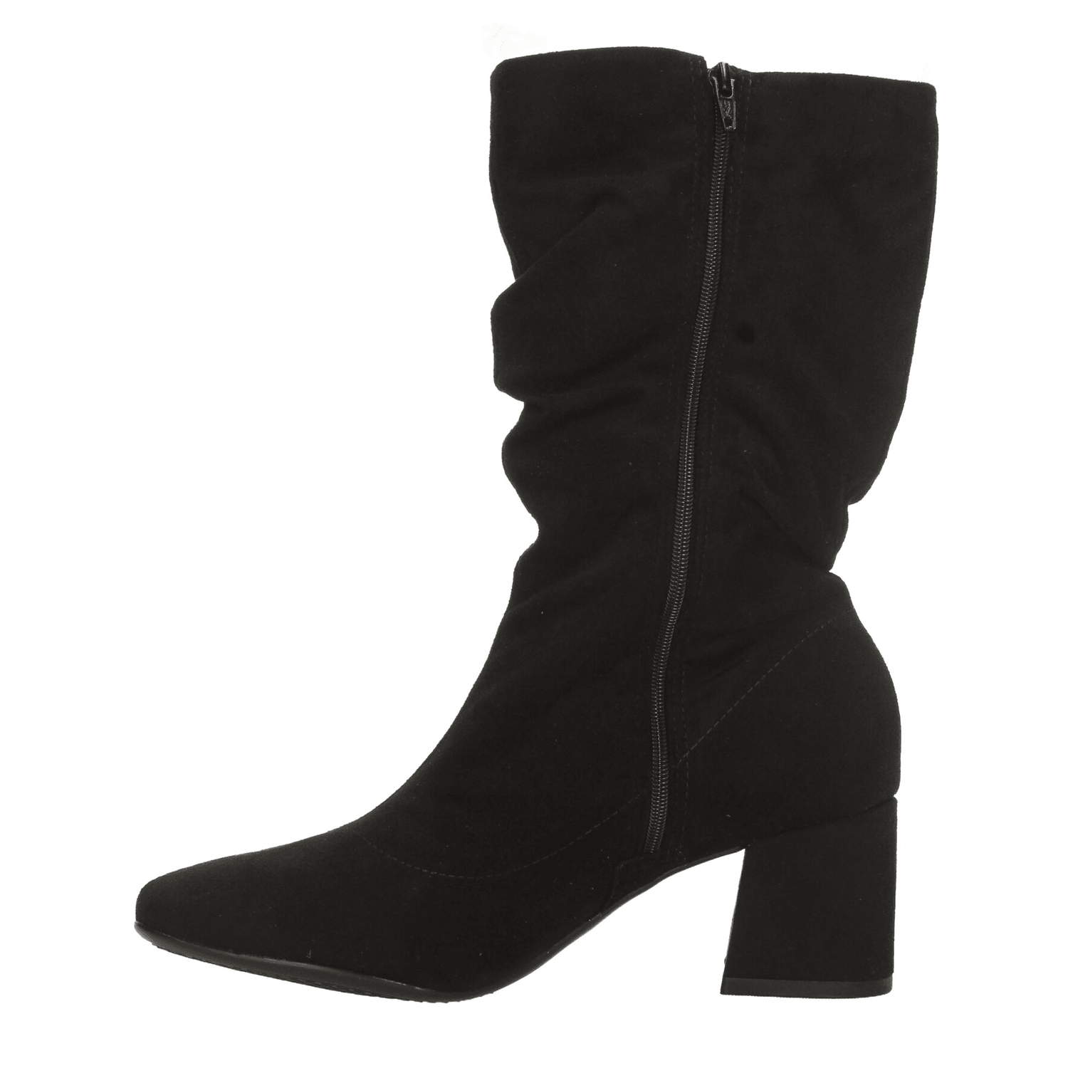 Bota Beira Rio Dama Casual Slouchy Tacón Negro Mujer — imagen 5